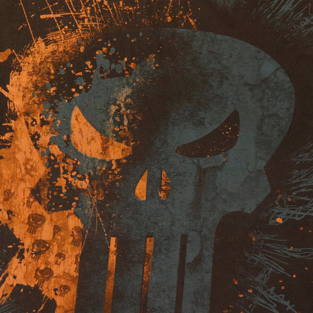 Vintage Marvel Mad Engine Punisher Graphic T-Shirt Size N/A