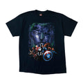 Vintage 2011 Marvel Mad Engine Superhero Graphic T-Shirt Size L