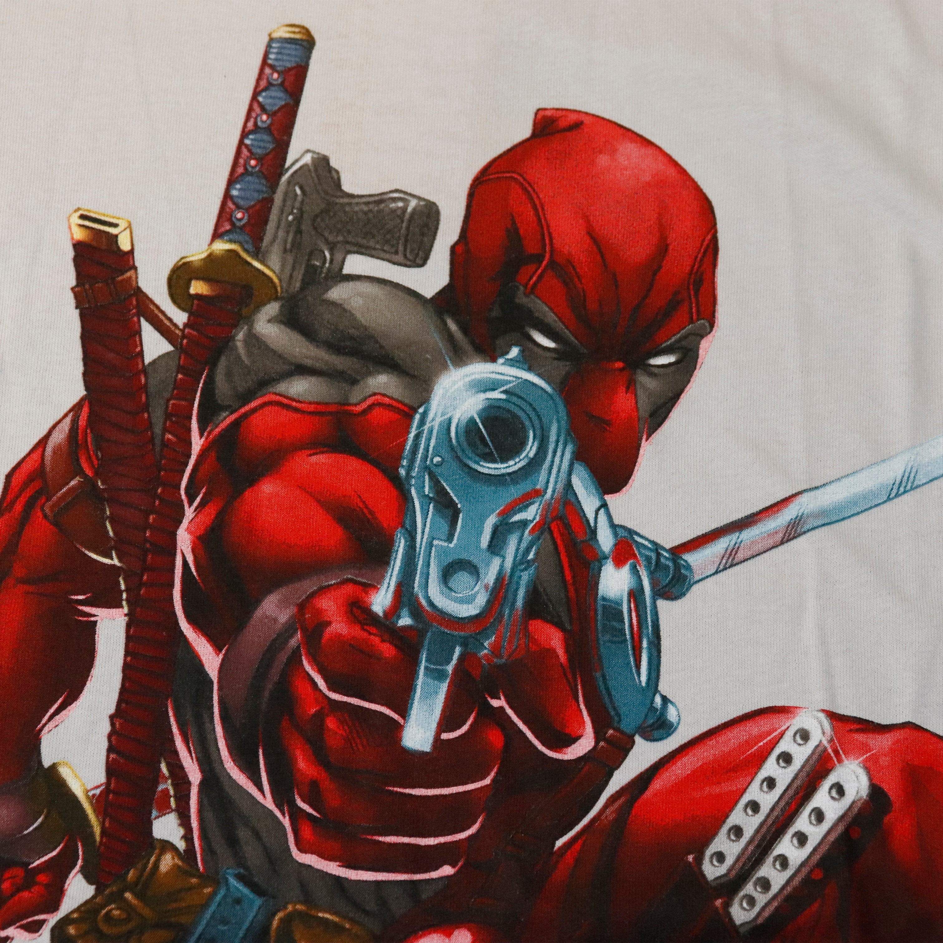 Vintage 2011 Marvel mad Engine Deadpool Graphic T-Shirt Size L