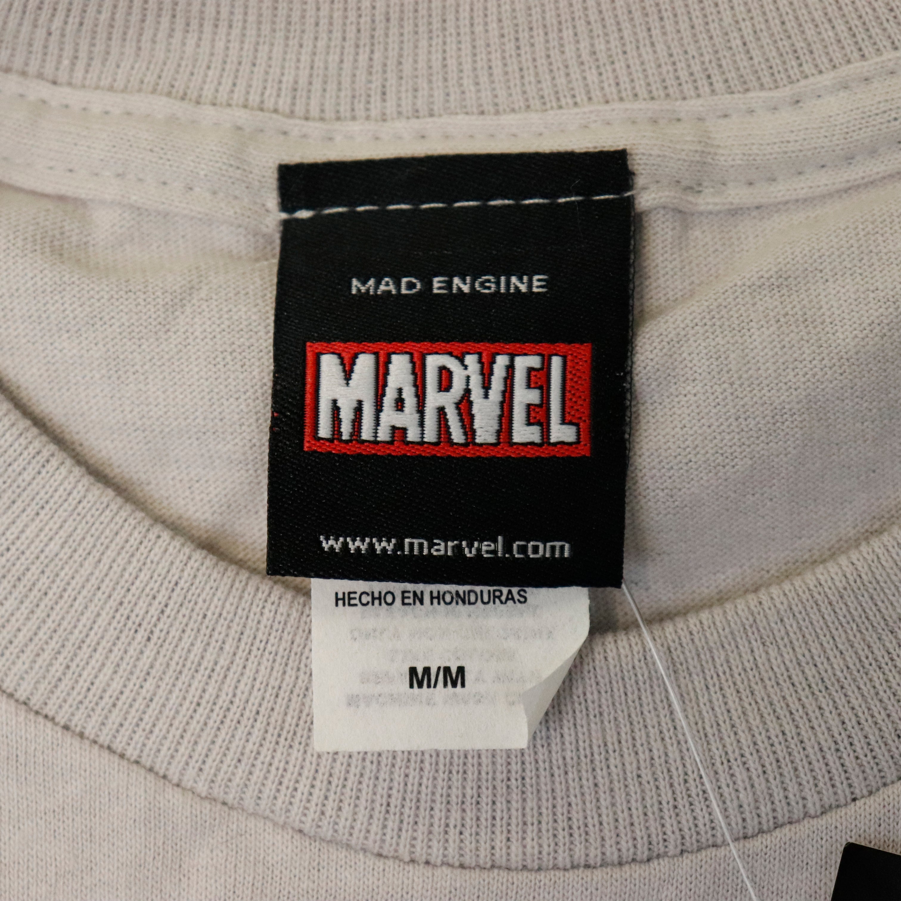Vintage Marvel Mad Engine Deadpool Graphic T-Shirt Size Medium