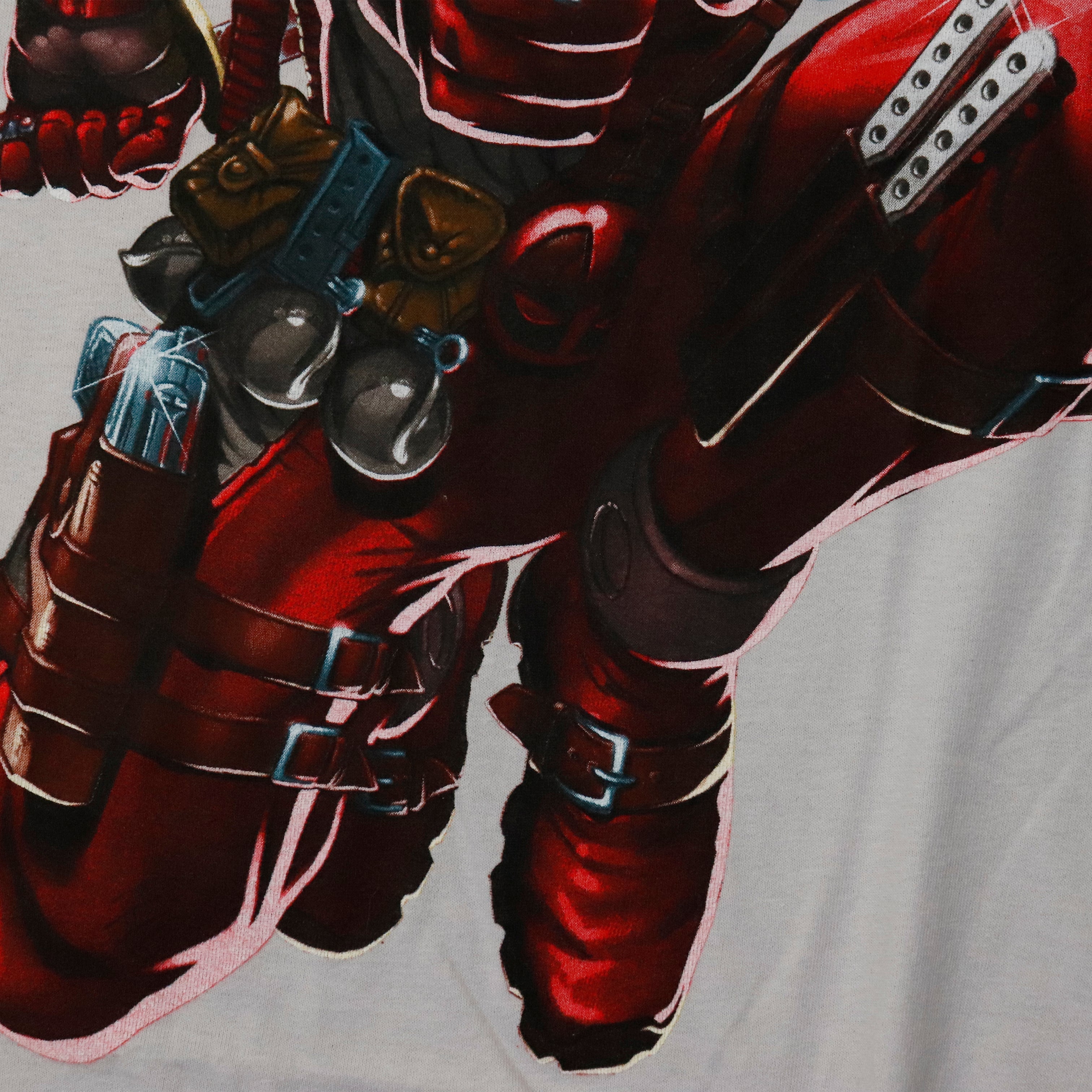 Vintage 2011 Marvel Mad Engine Deadpool Graphic T-Shirt Size M