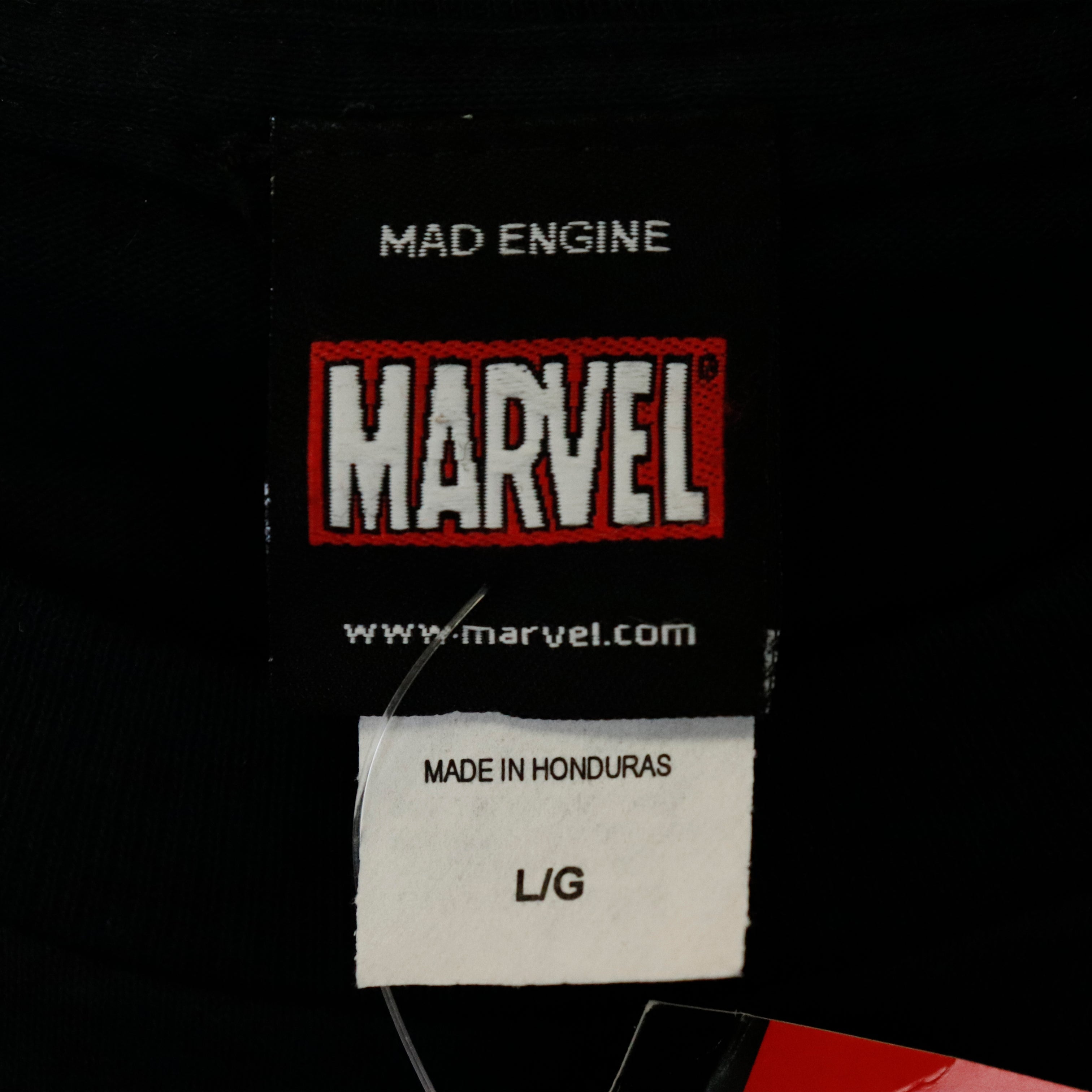 Vintage 2010 Marvel Mad Engine Captain America Shield Graphic T-Shirt Size L