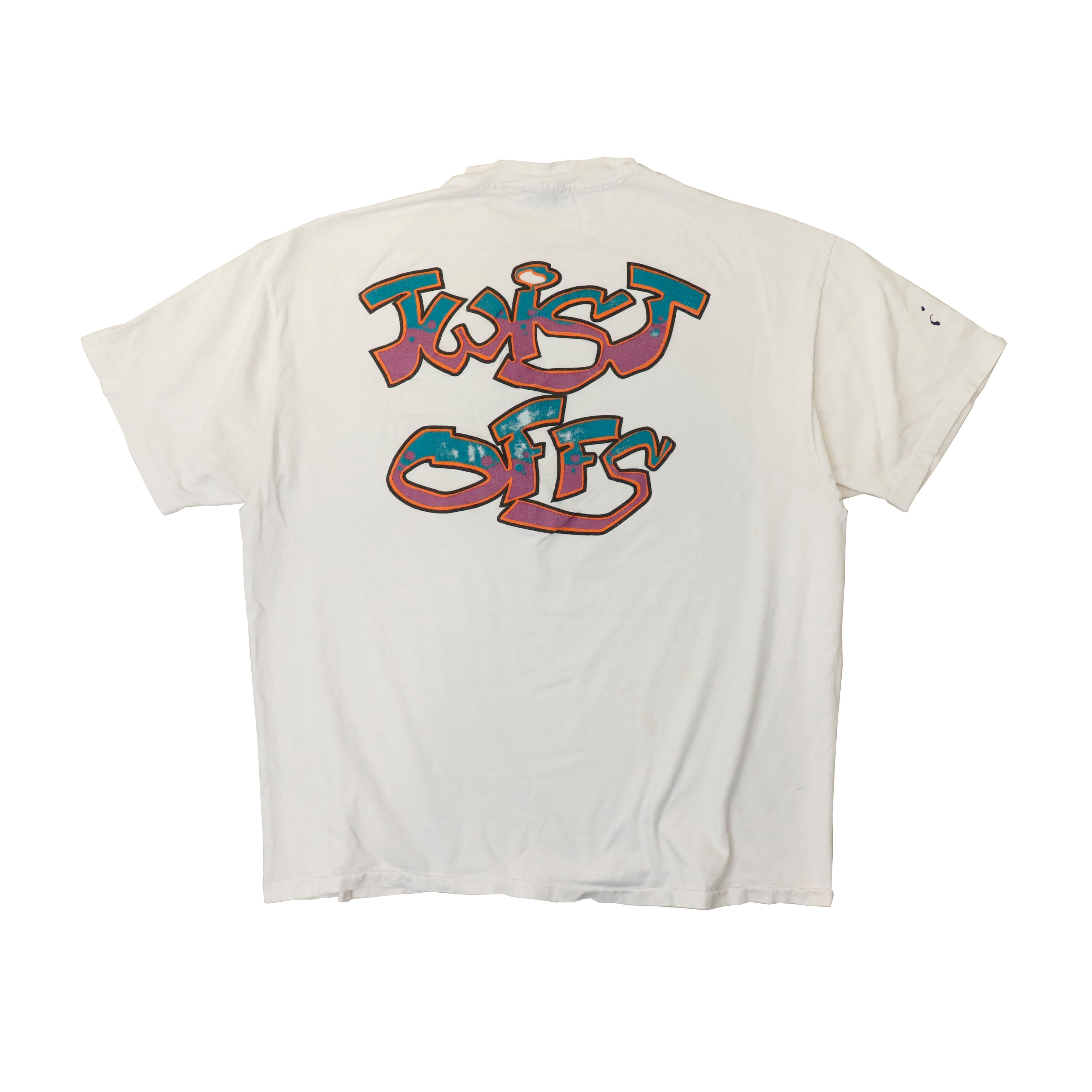 Vintage Twist Offs SKA Cartoon Graphic T-Shirt Size XL 90s RARE Punk