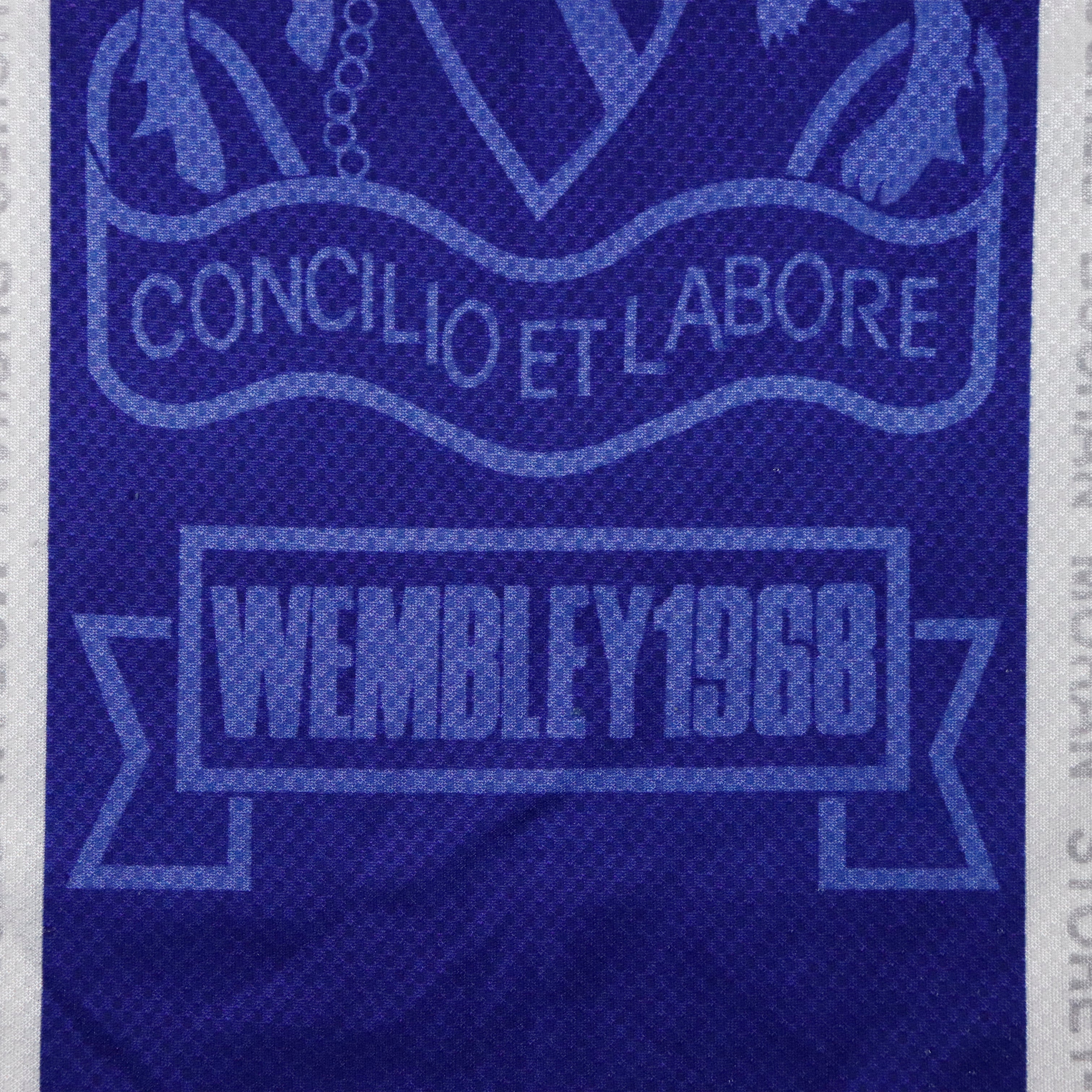 Vintage Manchester United Wembley 1968 Football Jersey Size N/A
