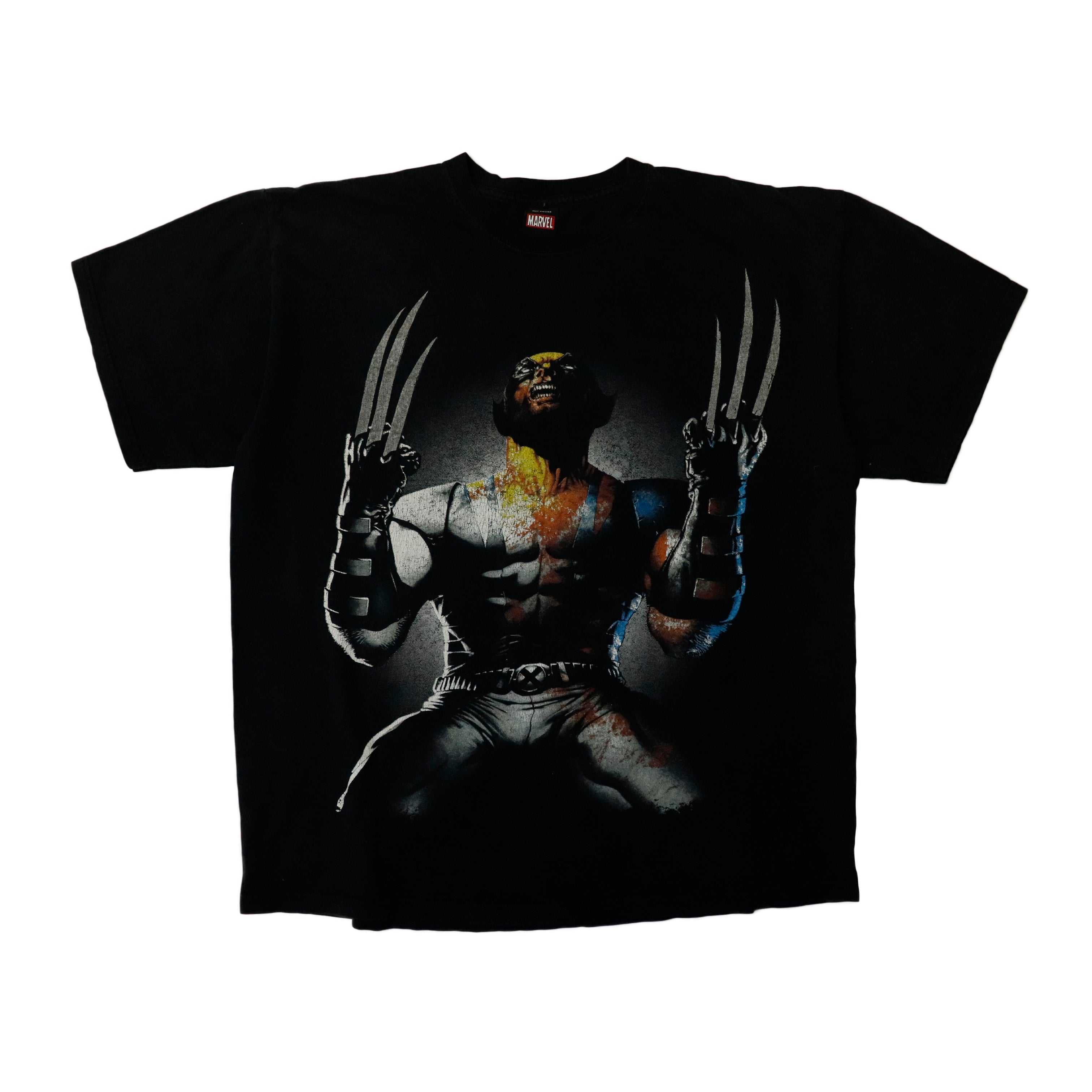 Vintage Marvel Mad Engine Wolverine Graphic T-Shirt Size N/A