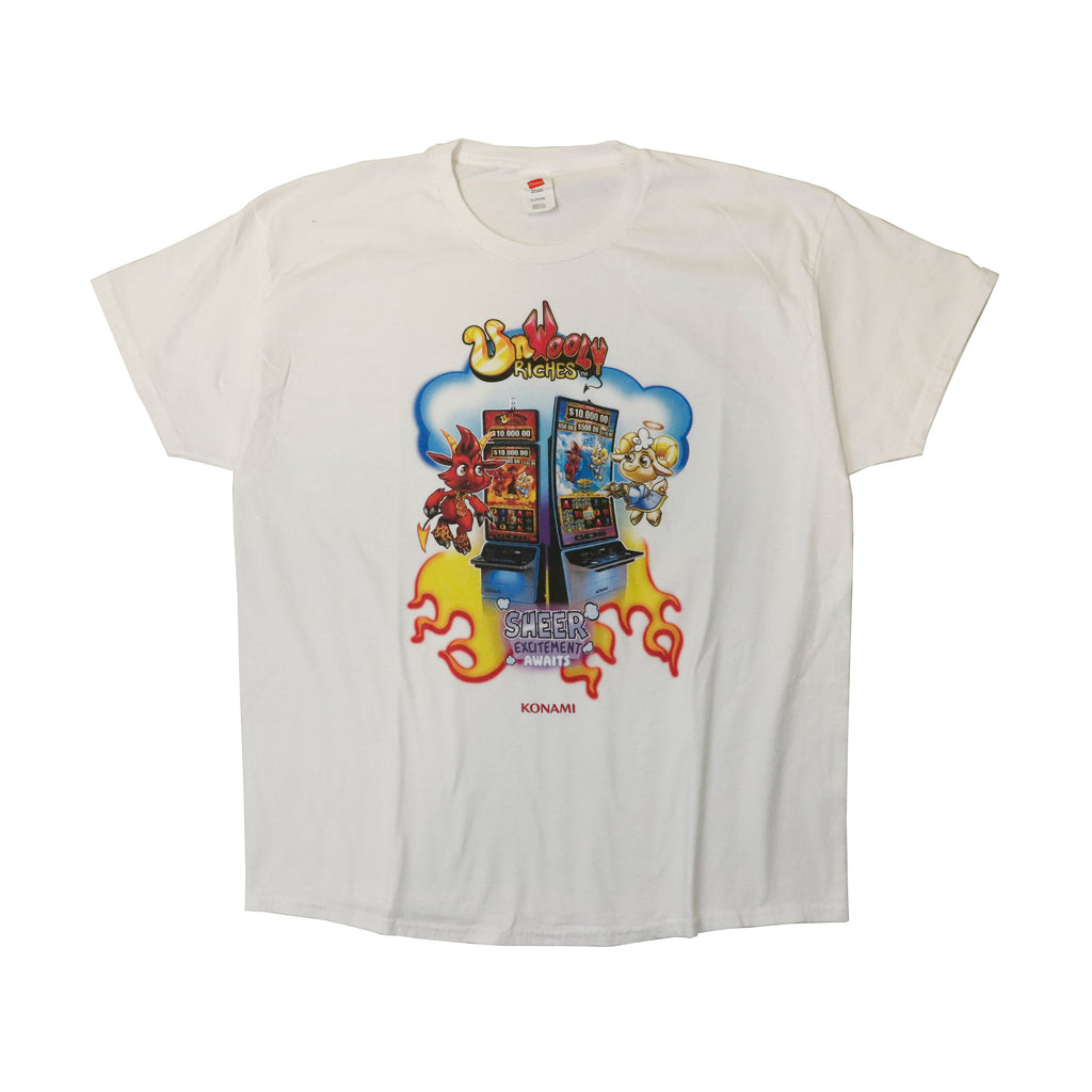 Vintage Konami UnWooly Riches Graphic T-Shirt Size XL