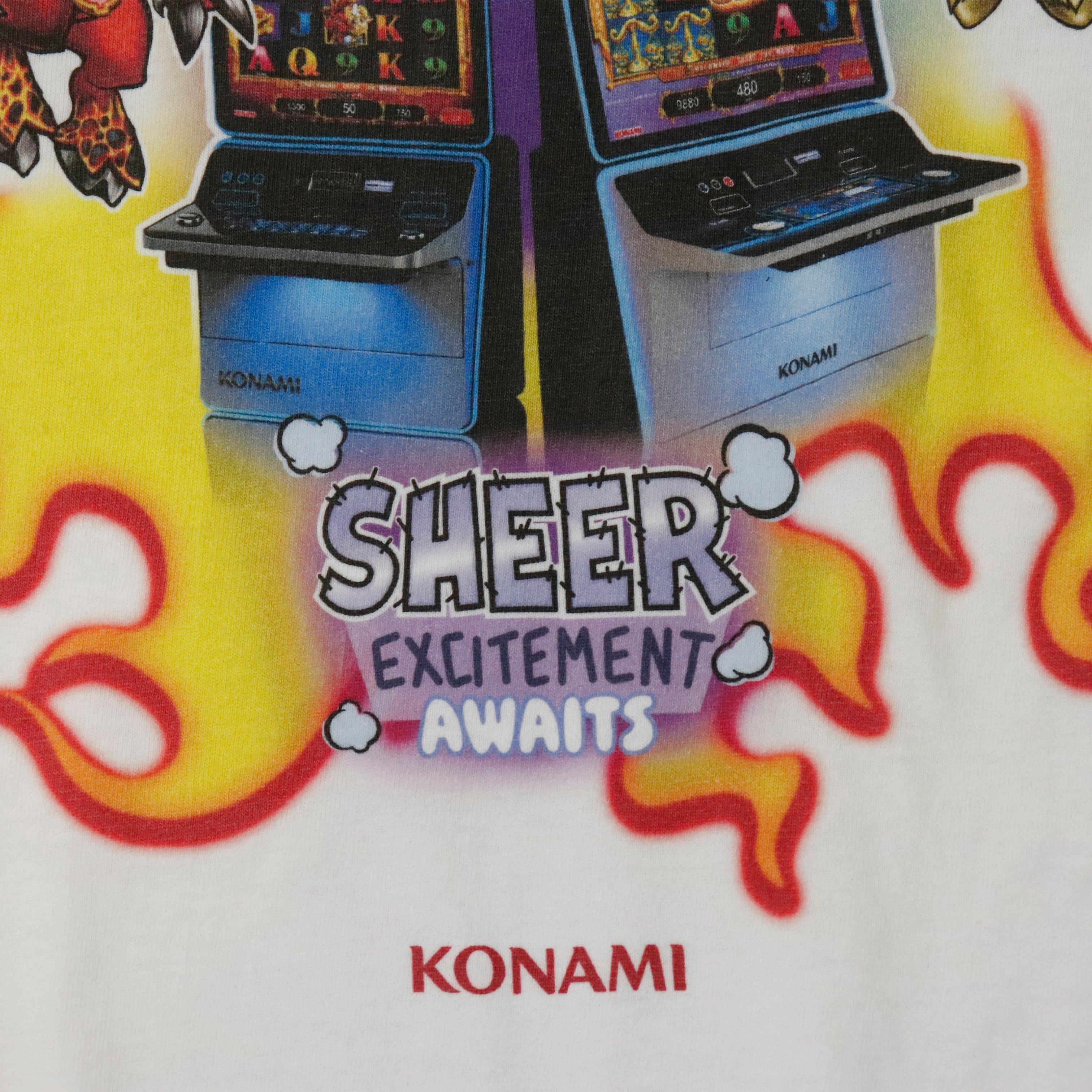 Vintage Konami UnWooly Riches Graphic T-Shirt Size XL