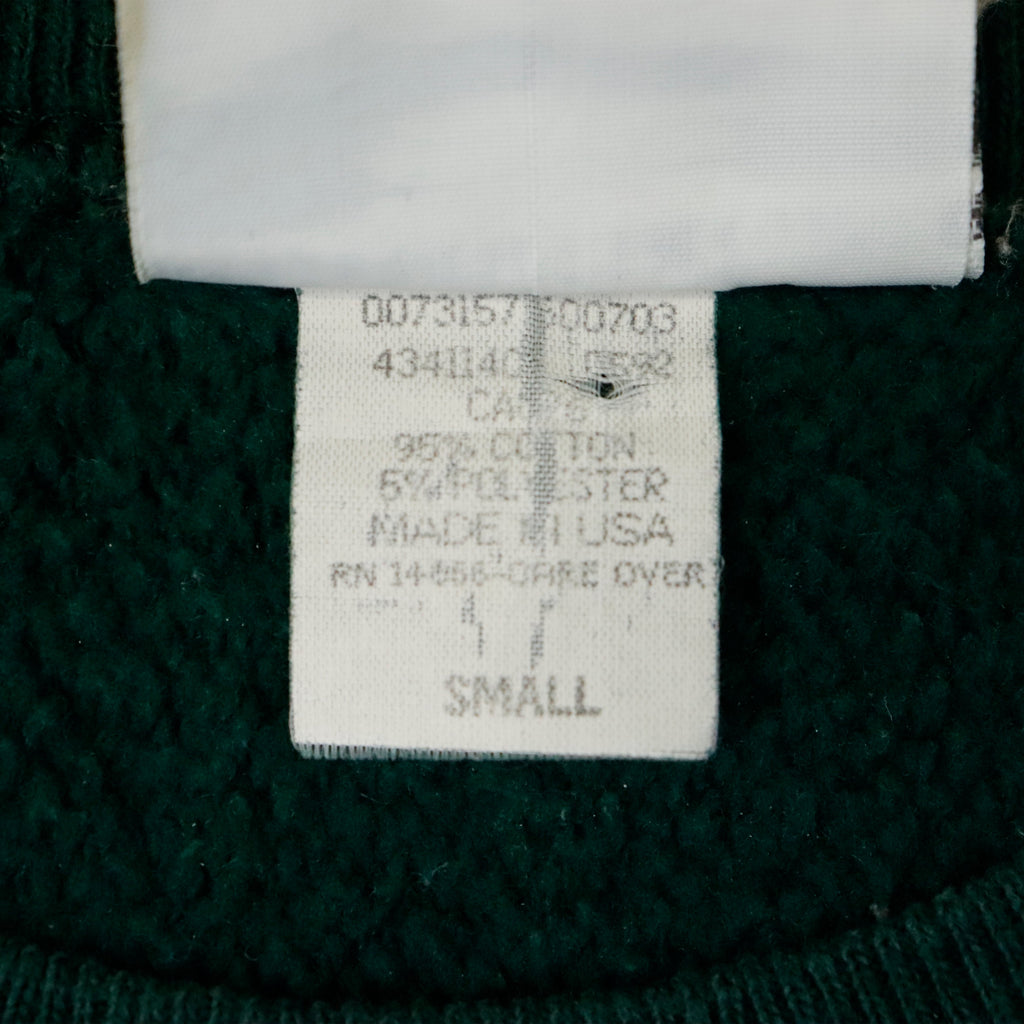 Vintage Lee Rapid River Alumni Plaid Letter Sweatshirt Size S