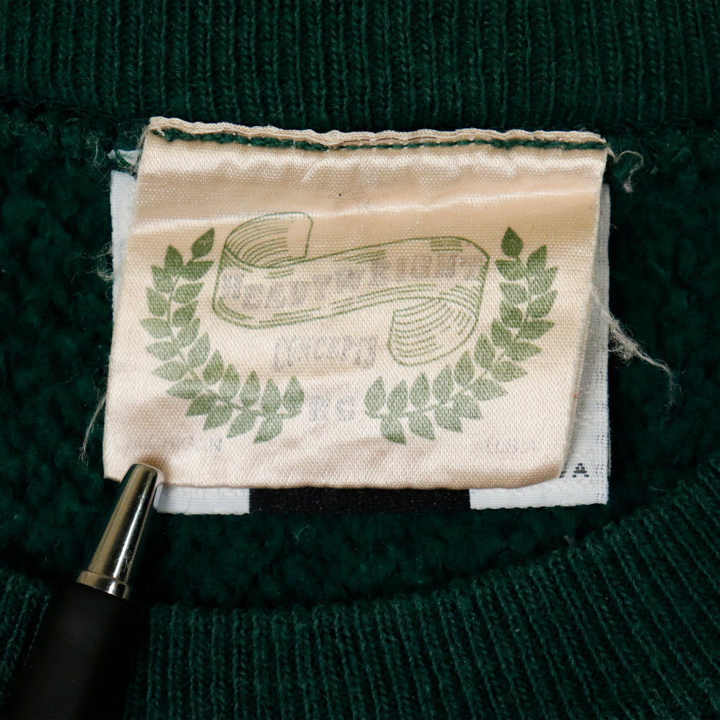 Vintage Lee Rapid River Alumni Plaid Letter Sweatshirt Size S