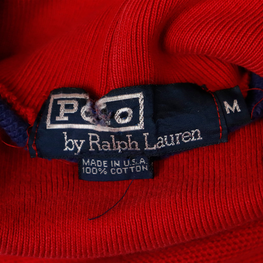 Vintage Polo Ralph Lauren Striped Turtleneck Sweater Size M