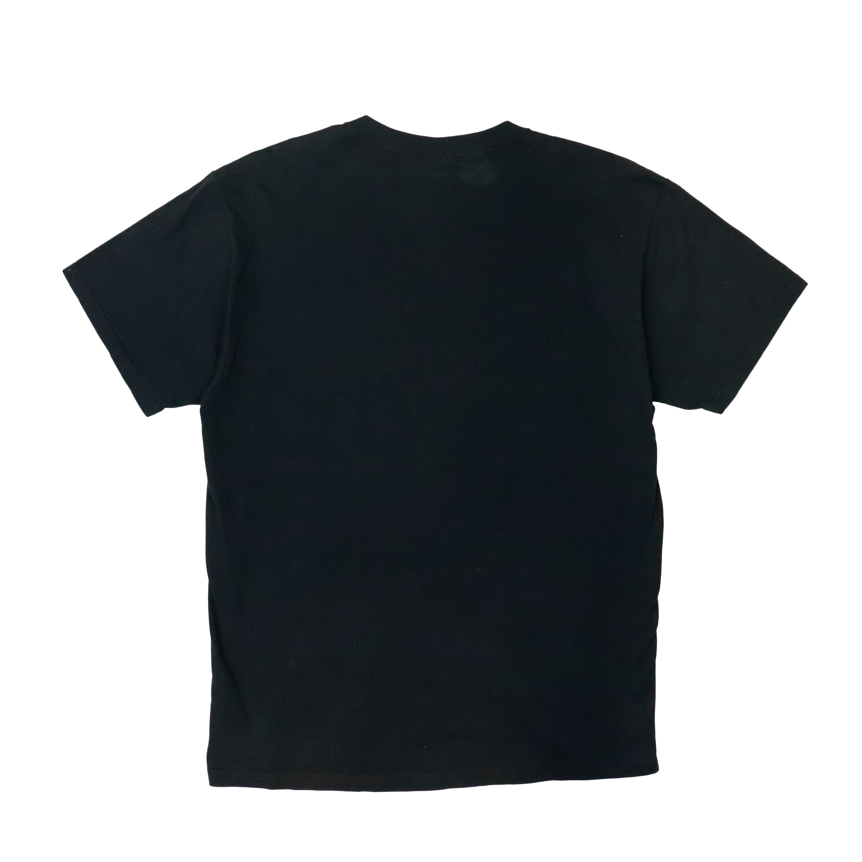 Vintage The Godfather Movie Promo Graphic Black T-Shirt Size L