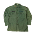 Vintage U.S. Army OG-107 Sateen Shirt Field Issue Size 15 1/2 x 33