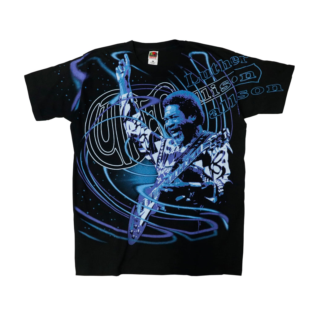 Vintage Luther Allison Blues AOP Graphic T-Shirt Size XL