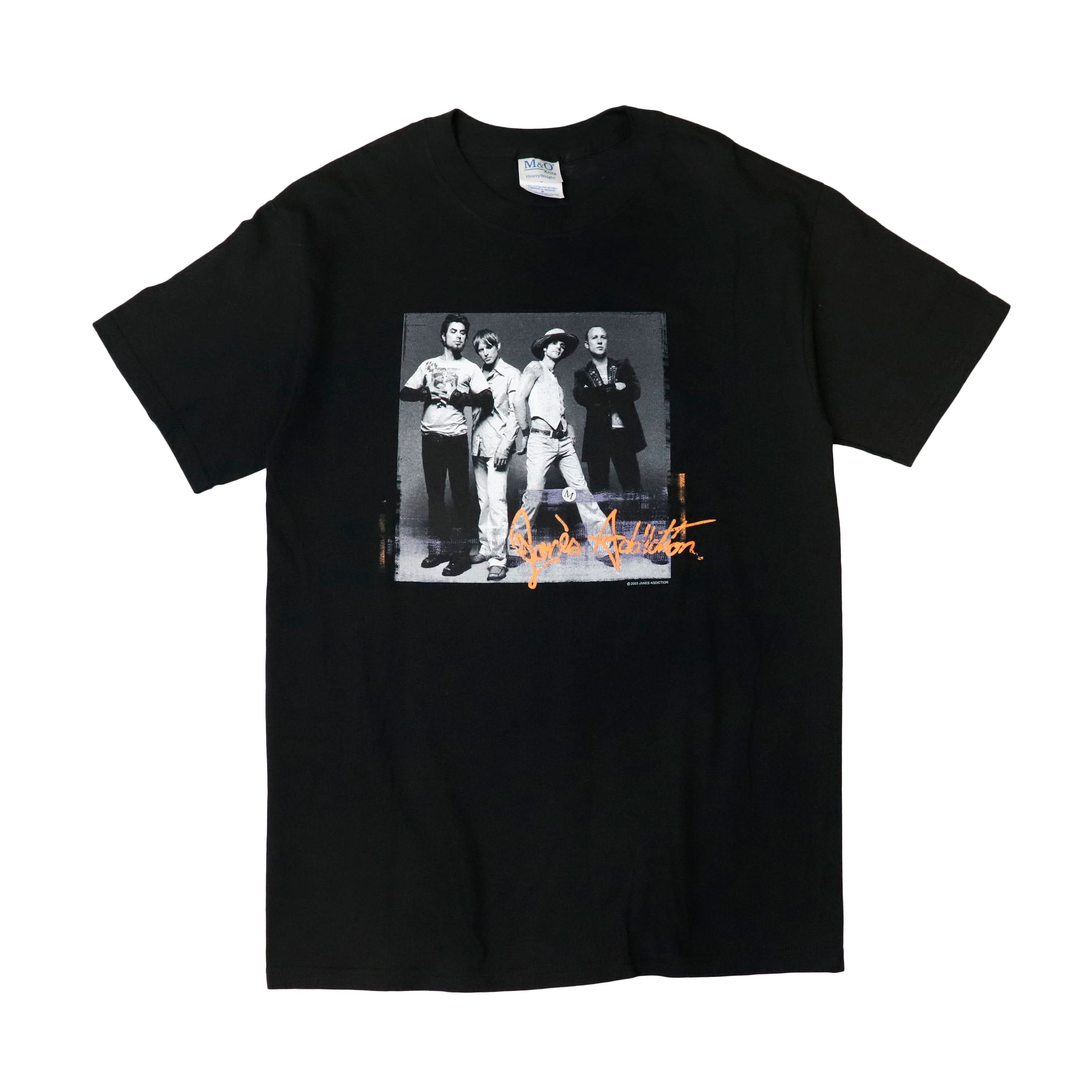 Vintage 2003 Jane's Addiction Band Graphic T-Shirt Size M