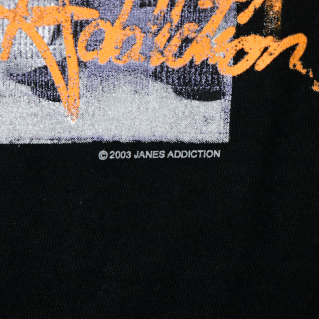 Vintage 2003 Jane's Addiction Band Graphic T-Shirt Size M