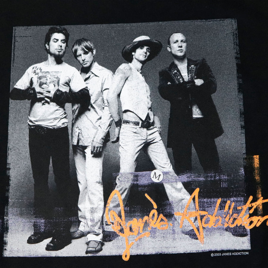 Vintage 2003 Jane's Addiction Band Graphic T-Shirt Size M – FAIF.COM