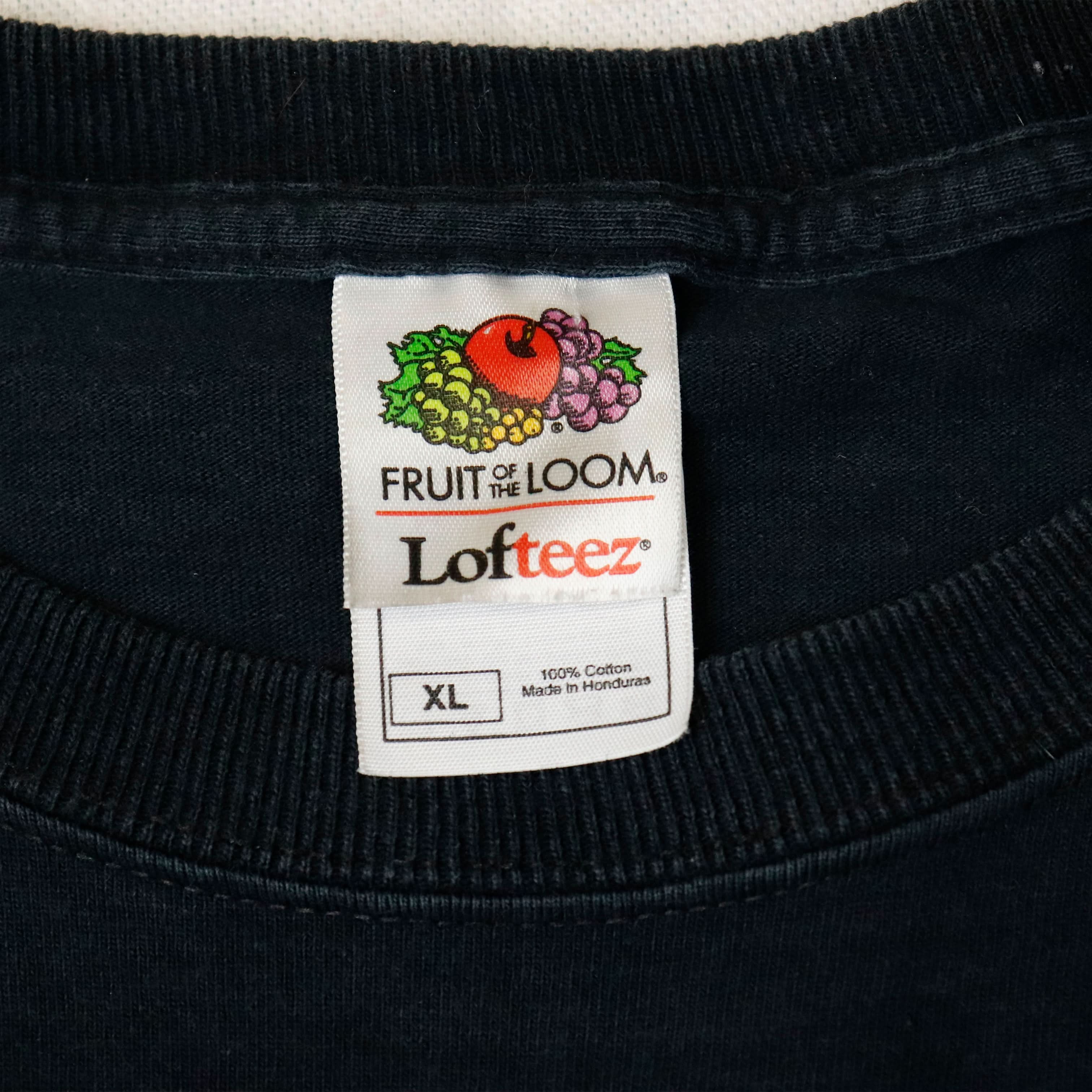 Vintage Fruit of the Loom Fred Babb Art Graphic T-Shirt Size XL