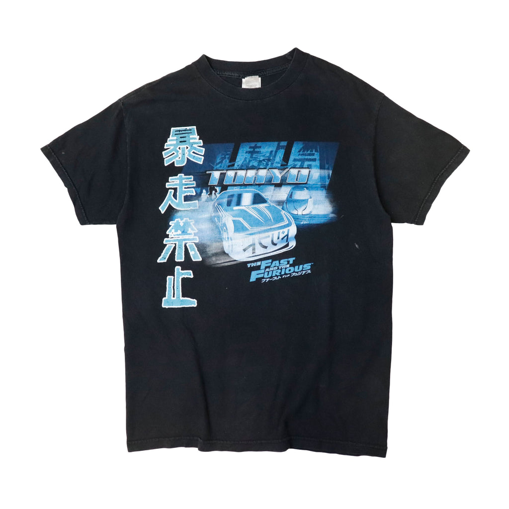 Vintage Fast and Furious Tokyo Drift Graphic T-Shirt Size M