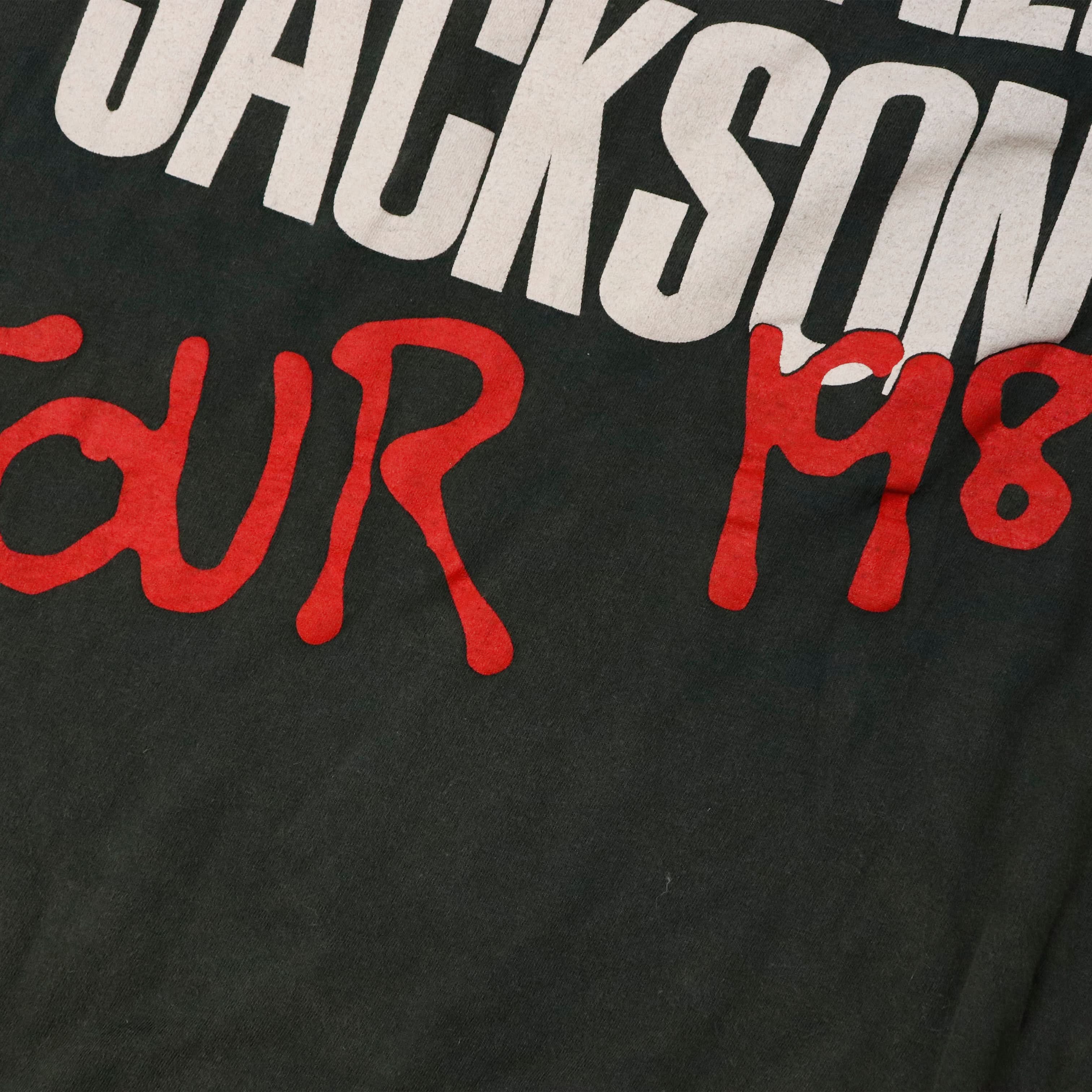 Vintage Michael Jackson Pepsi Tour 1988 Graphic T-Shirt Size L
