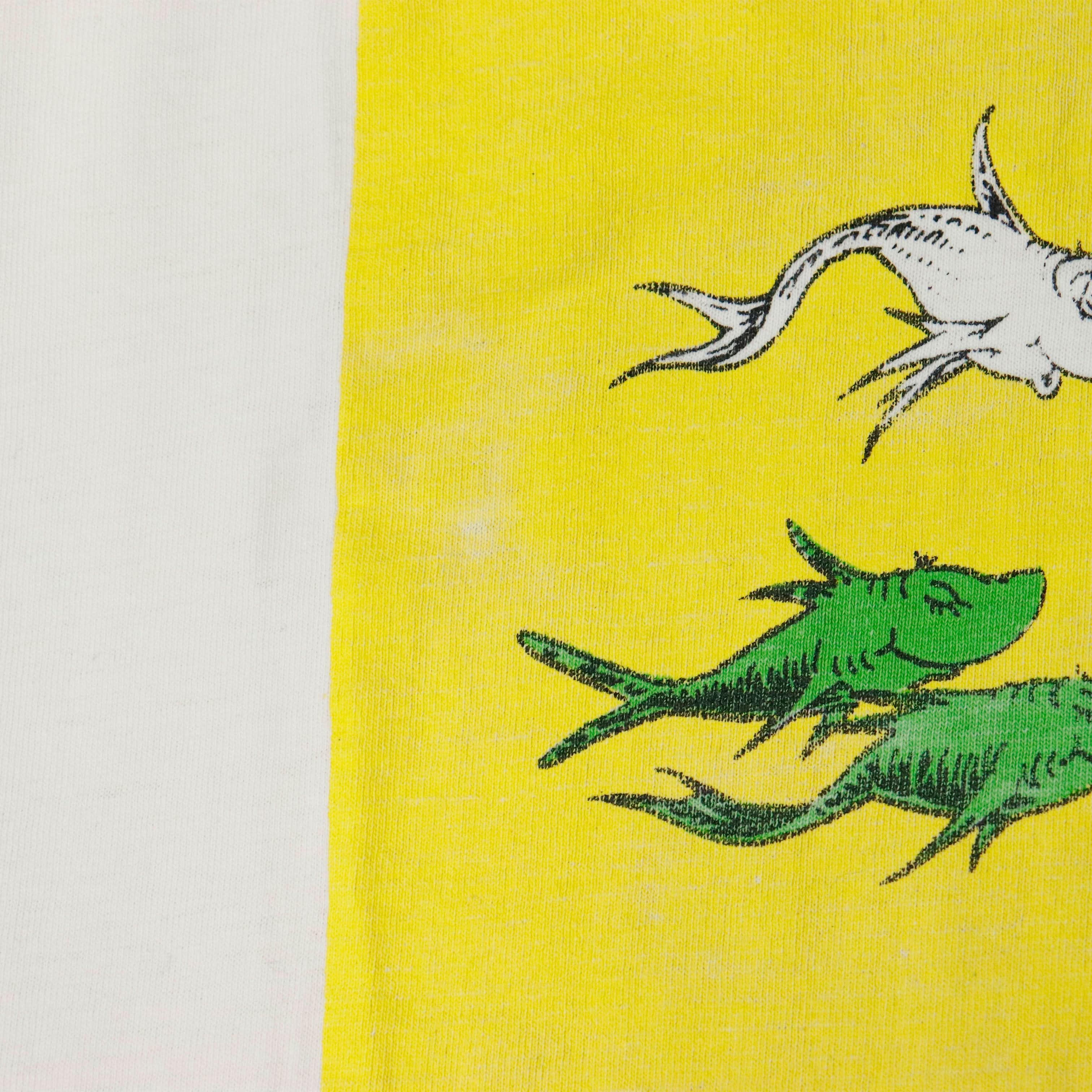 Vintage Dr. Seuss One Fish Two Fish Graphic T-Shirt Size N/A