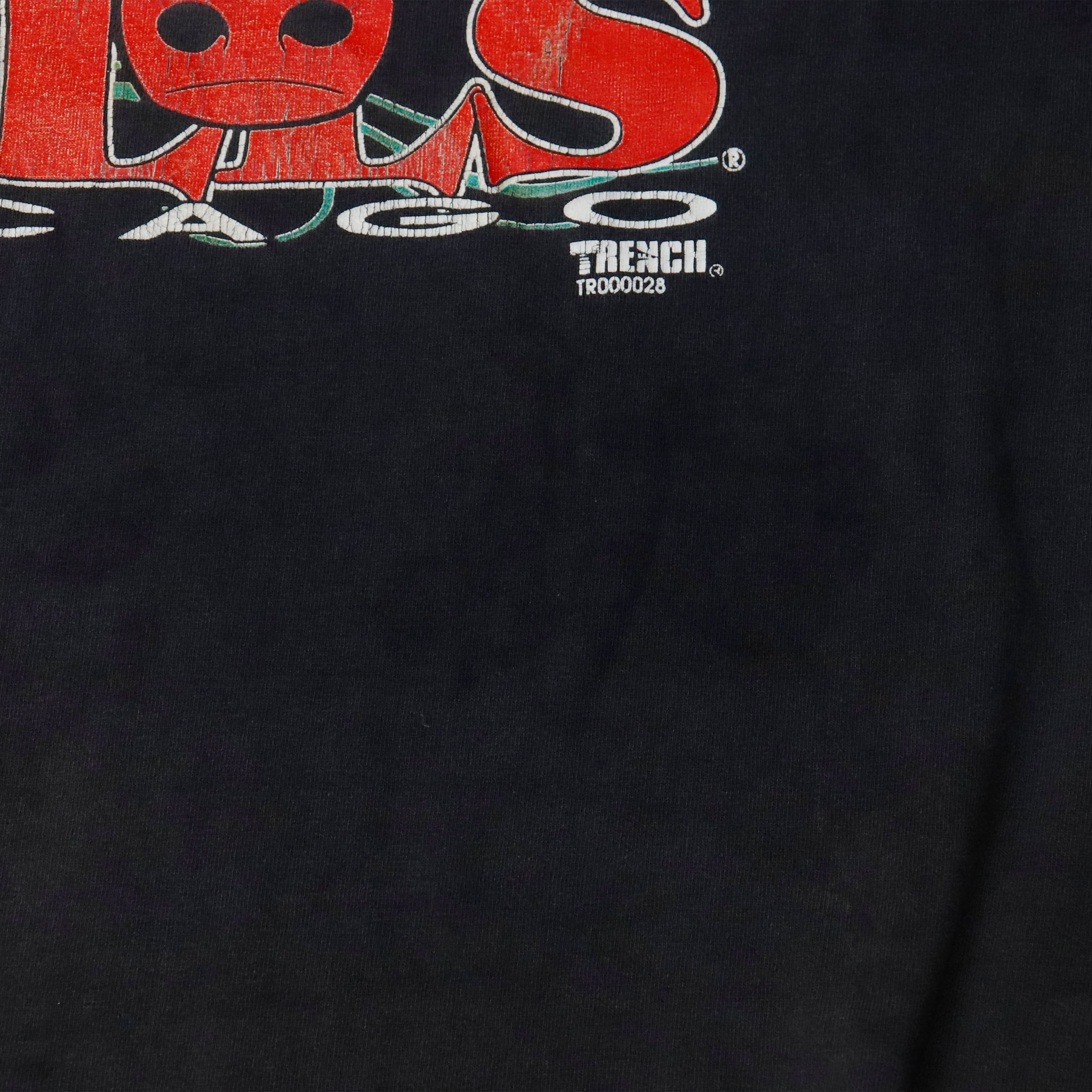 Vintage Trench Ultra 1993 Chicago Basketball Champions Graphic T-Shirt Size XL