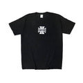 Vintage West Coast Choppers Cross Logo Black T-Shirt Size L
