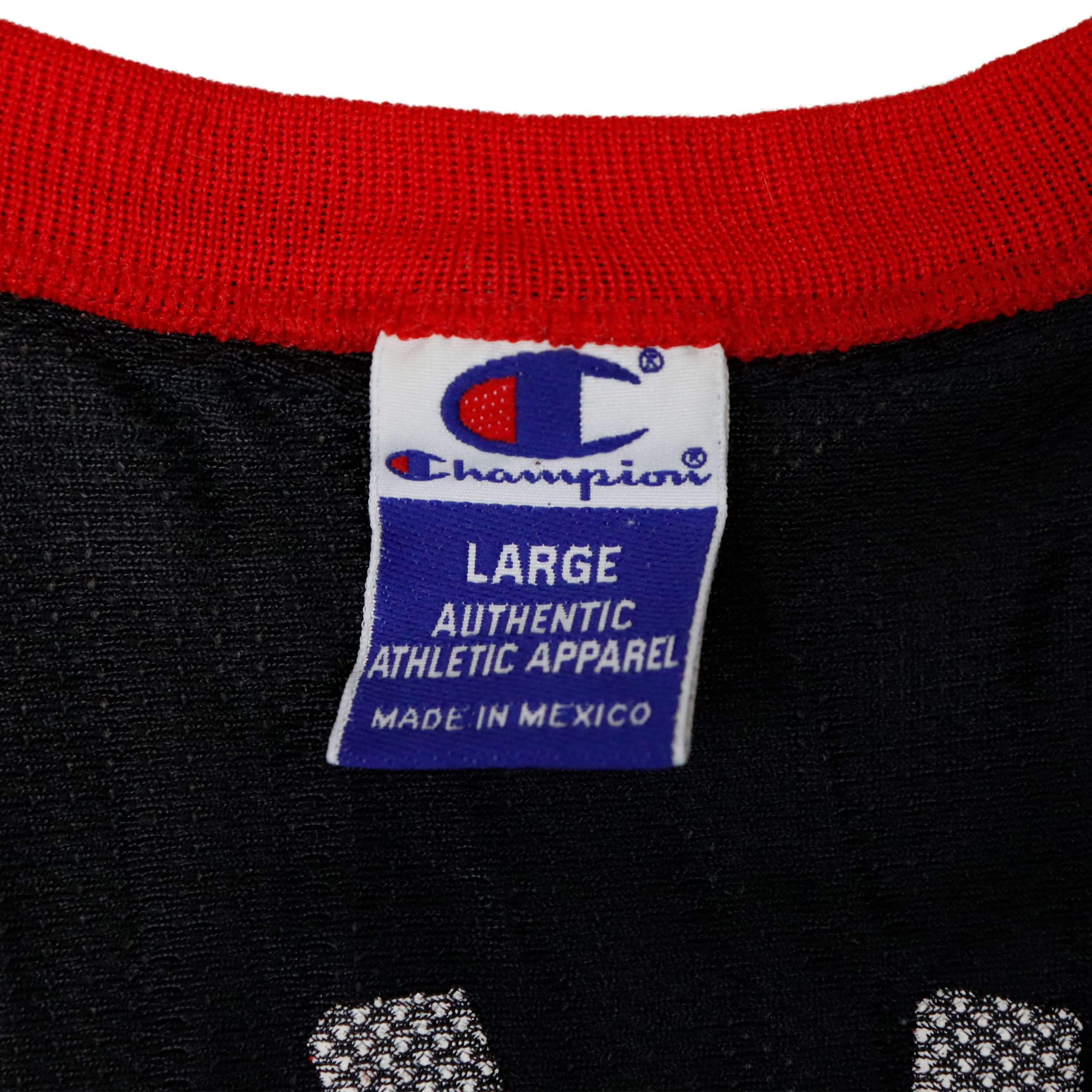 Vintage Champion Blazers Wallace 30 Mesh Basketball Jersey Size L