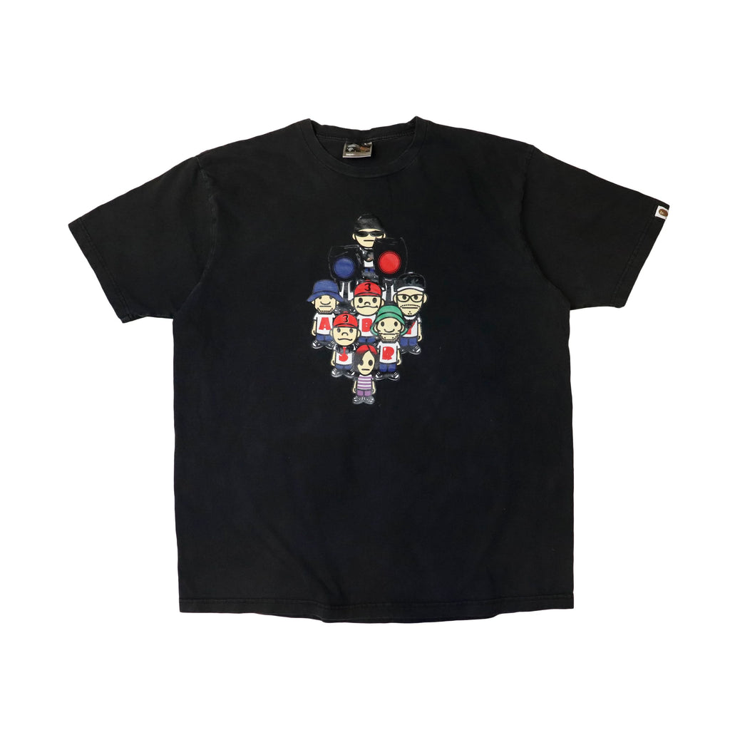 Vintage Bape Bapeheads Show 2003 Graphic T-Shirt Size XL