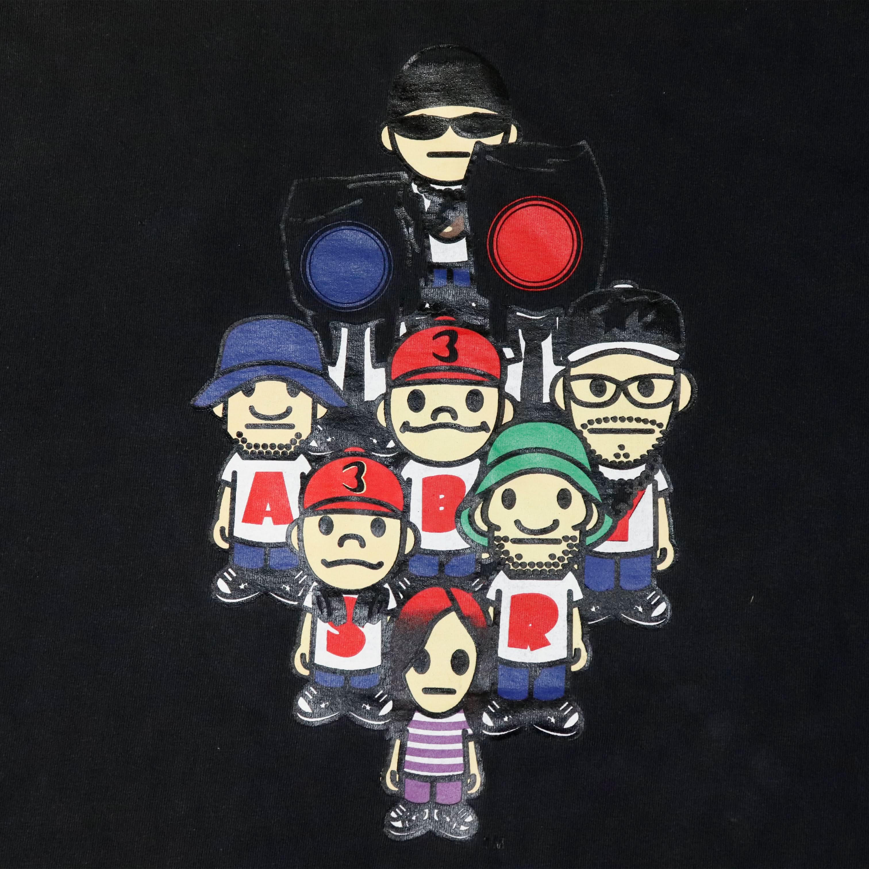 Vintage Bape Bapeheads Show 2003 Graphic T-Shirt Size XL