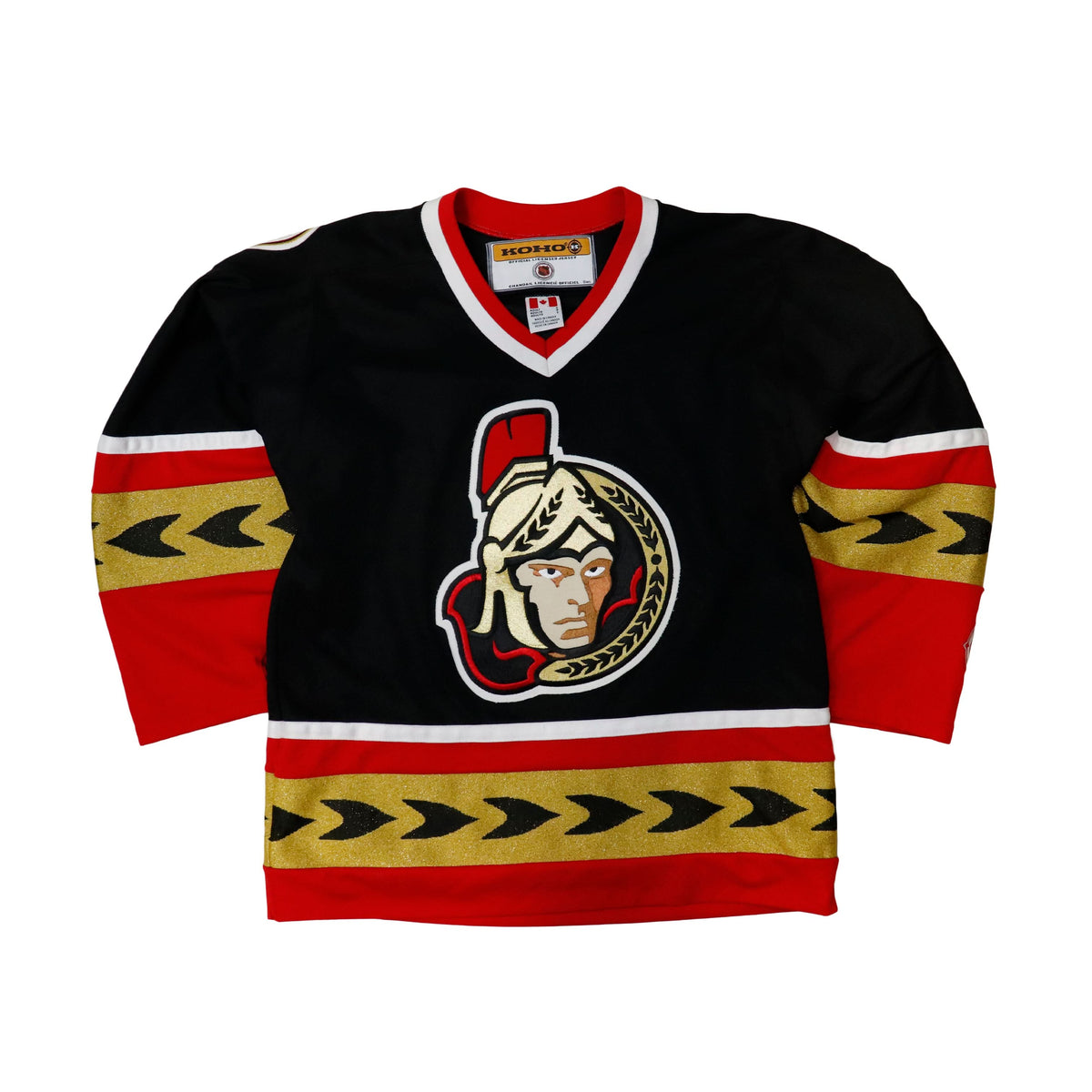 Vintage Koho Ottawa Senators Embroidered Hockey Jersey Size S