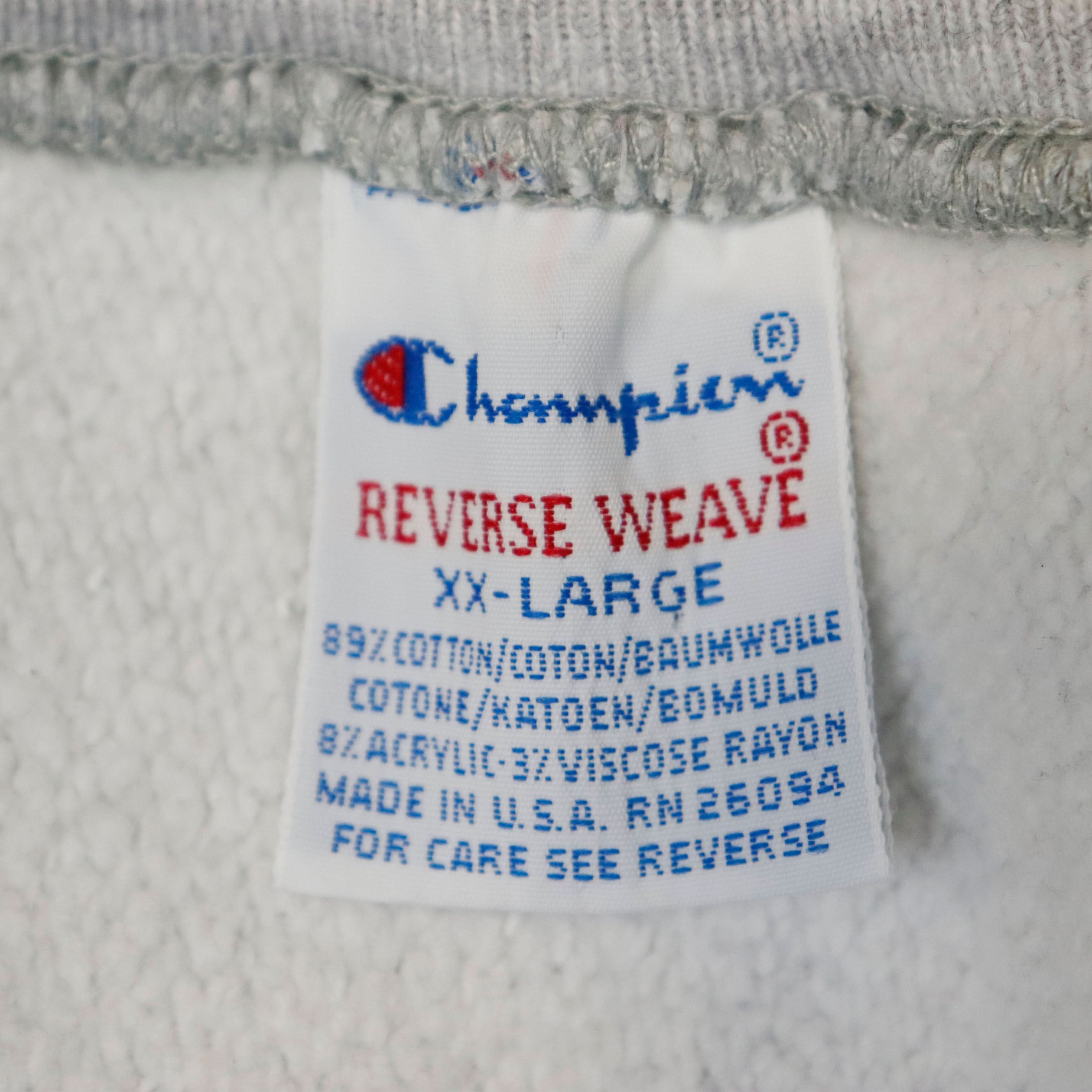Vintage 1990 Champion Annapolis Reverse Weave Sweatshirt Size XXL