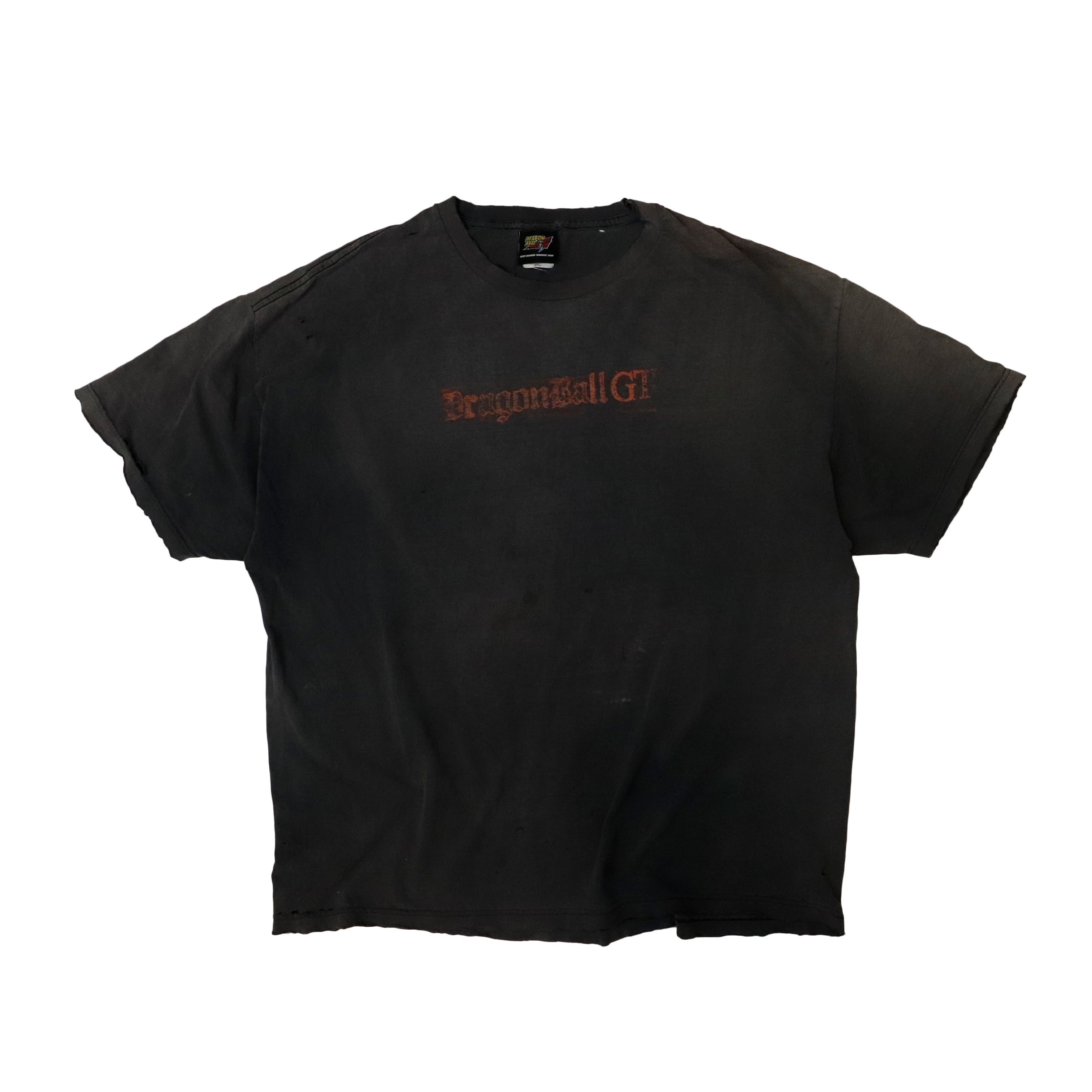 Vintage Dragon Ball GT Faded Graphic T-Shirt Size 2XL 90s