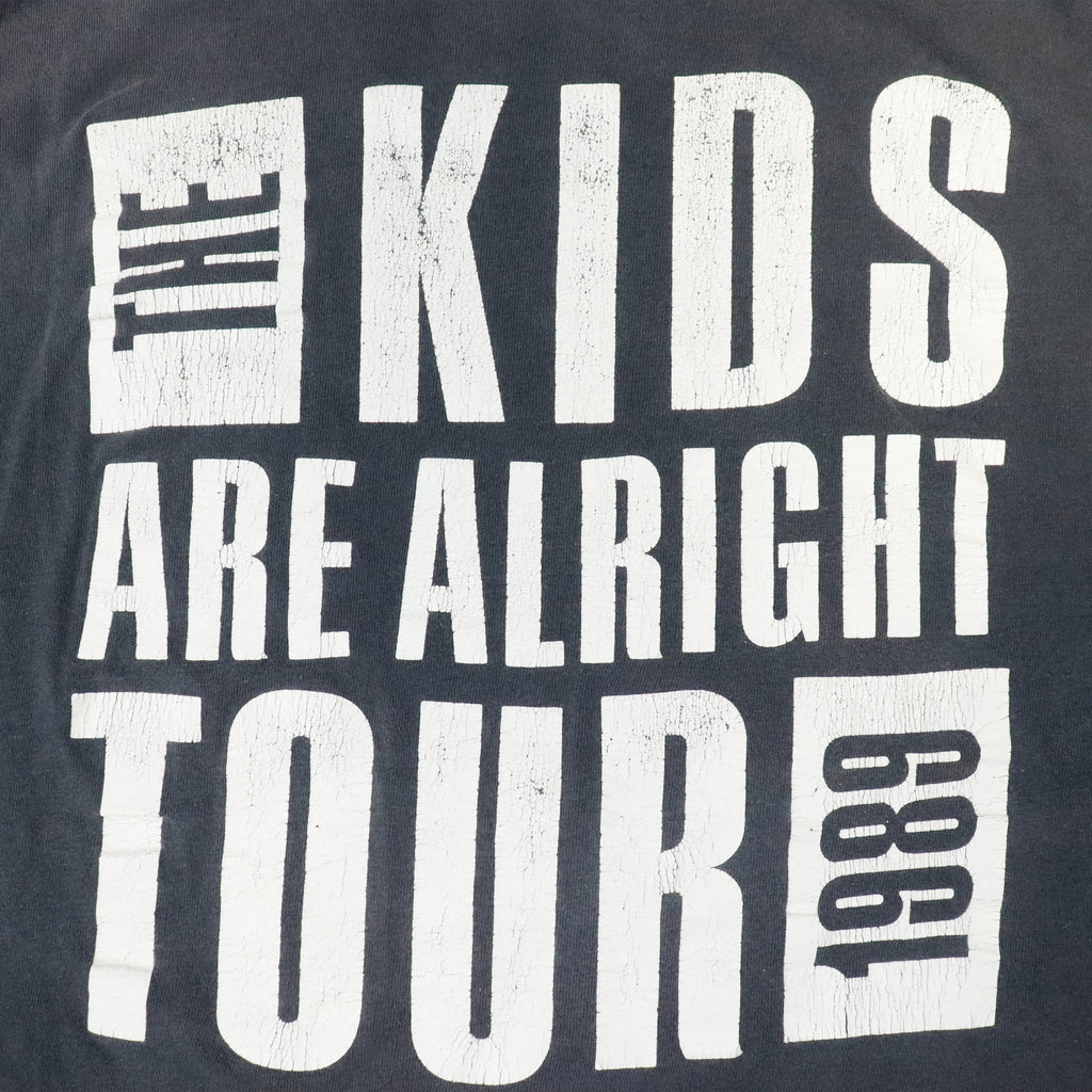 Vintage The Who Maximum R&B The Kids Are Alright Tour T-shirt Size XL