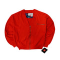Vintage Deadstock 80s Nike Red Zip Front Jacket Size S