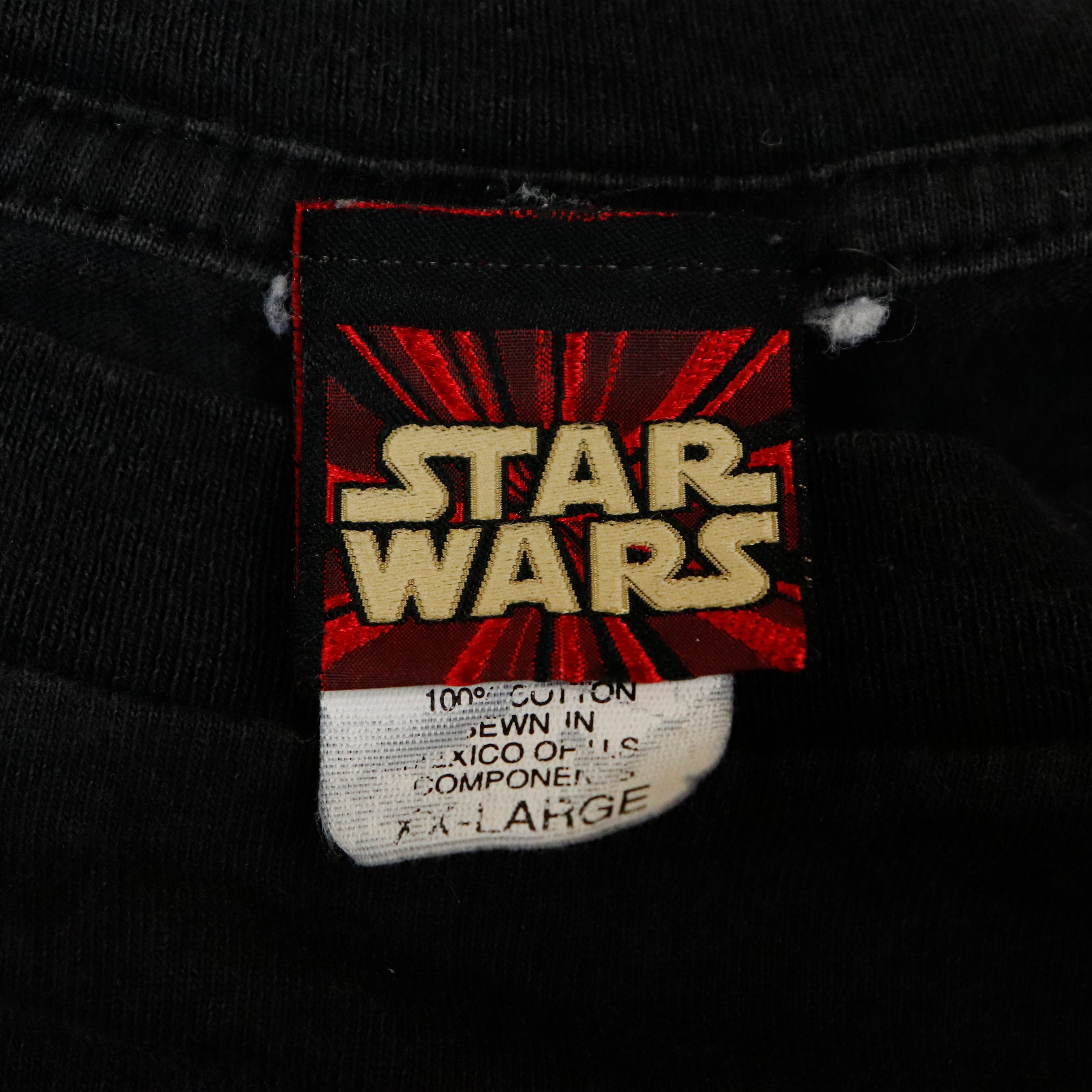 Vintage Star Wars Space Battle Graphic T-Shirt Size XL