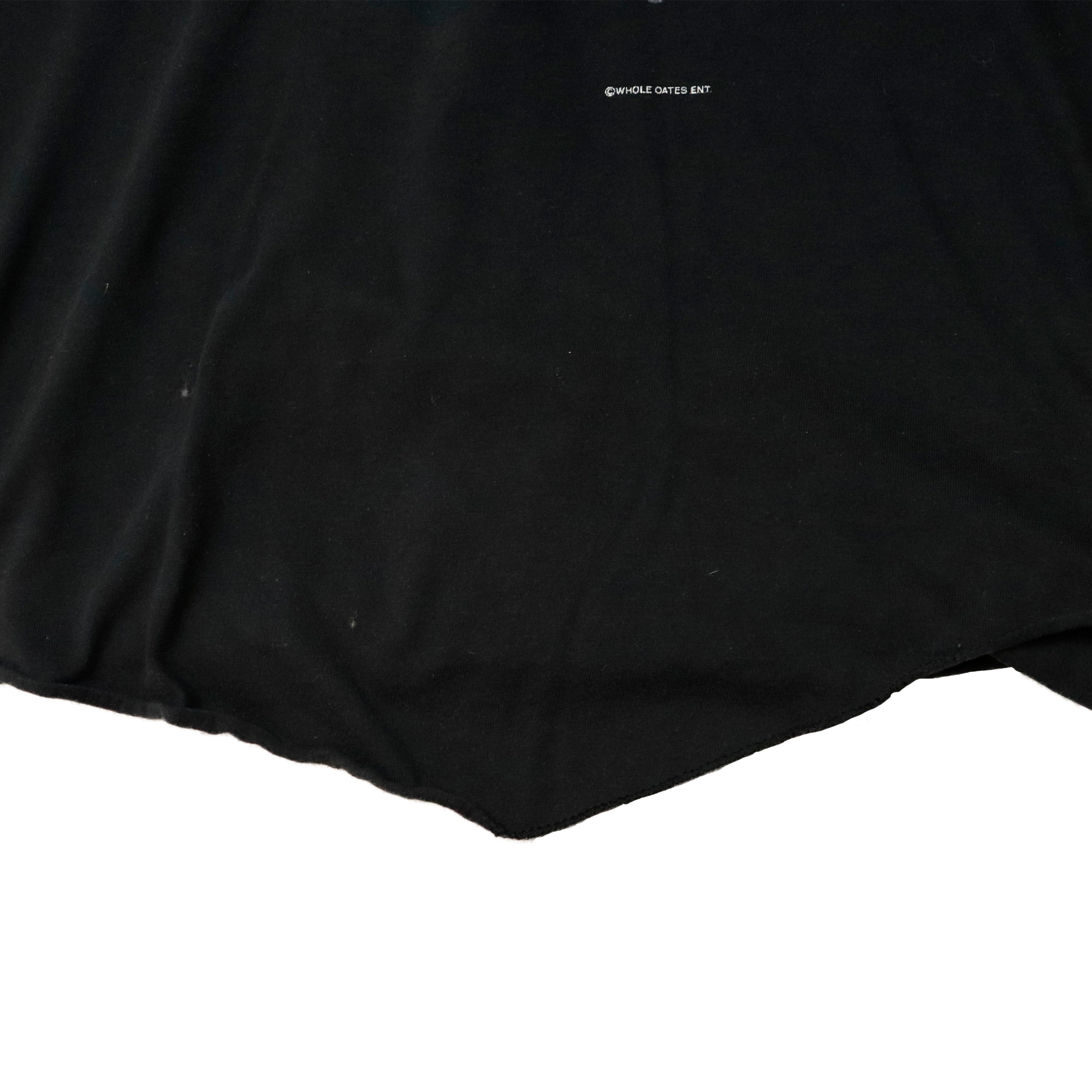 Vintage 1983 Hall & Oates H2O Raglan Sleeve Graphic T-Shirt Size L cut sleeves