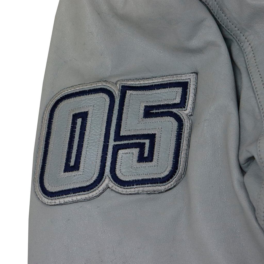 Vintage FUBU League 05 Leather Varsity Jacket Size L
