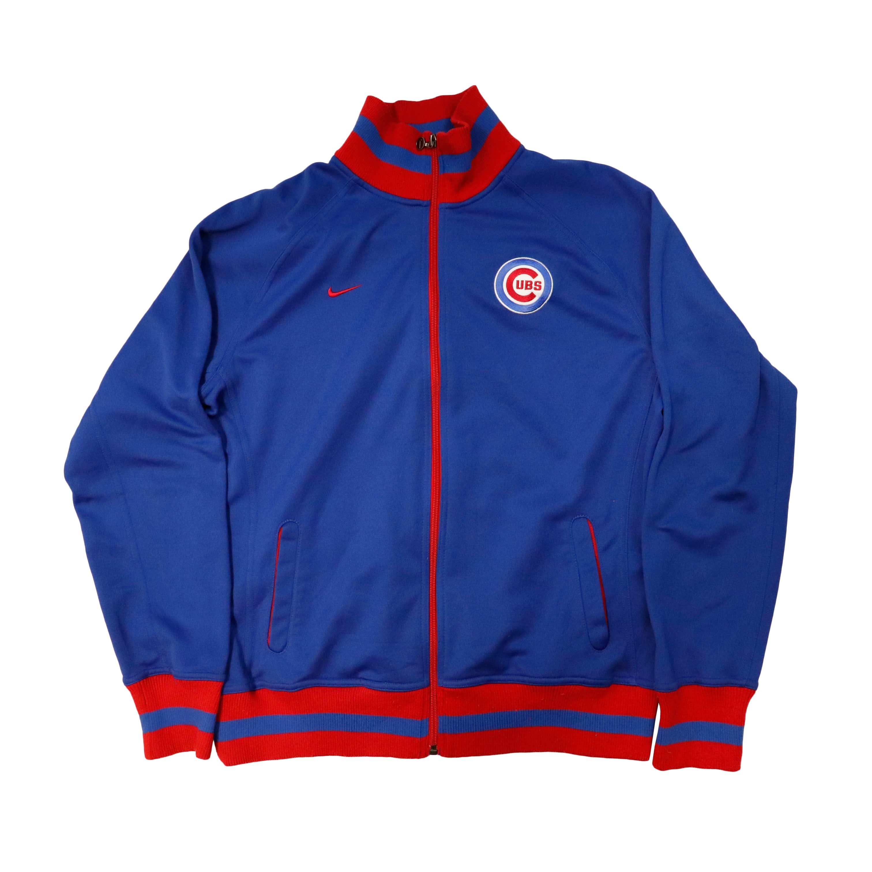 Vintage Nike Chicago Cubs Track Jacket Size XL