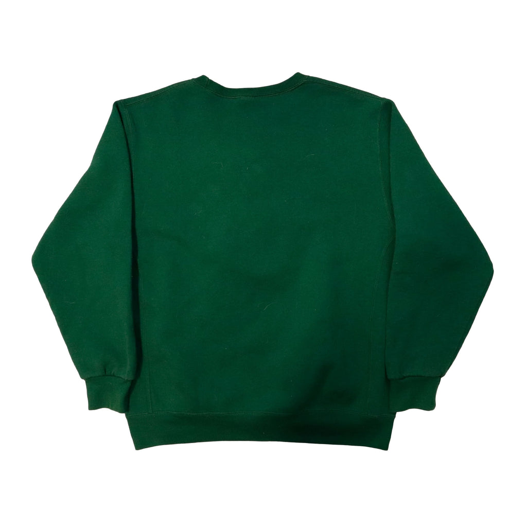 Vintage Russell Athletic Michigan State University Green Sweatshirt Size L