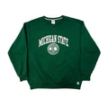 Vintage Russell Athletic Michigan State University Green Sweatshirt Size L