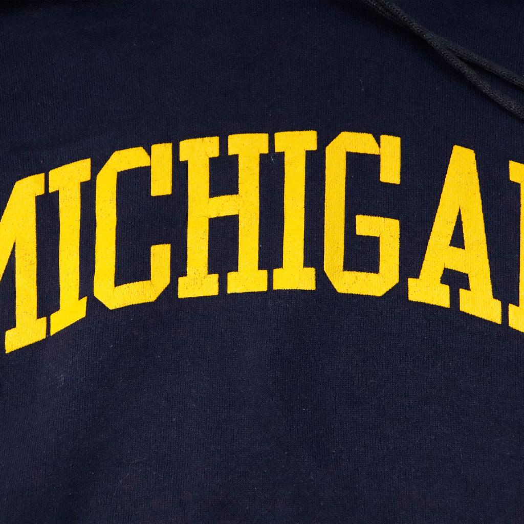 Vintage Russell Athletic Michigan Graphic Hoodie Size L