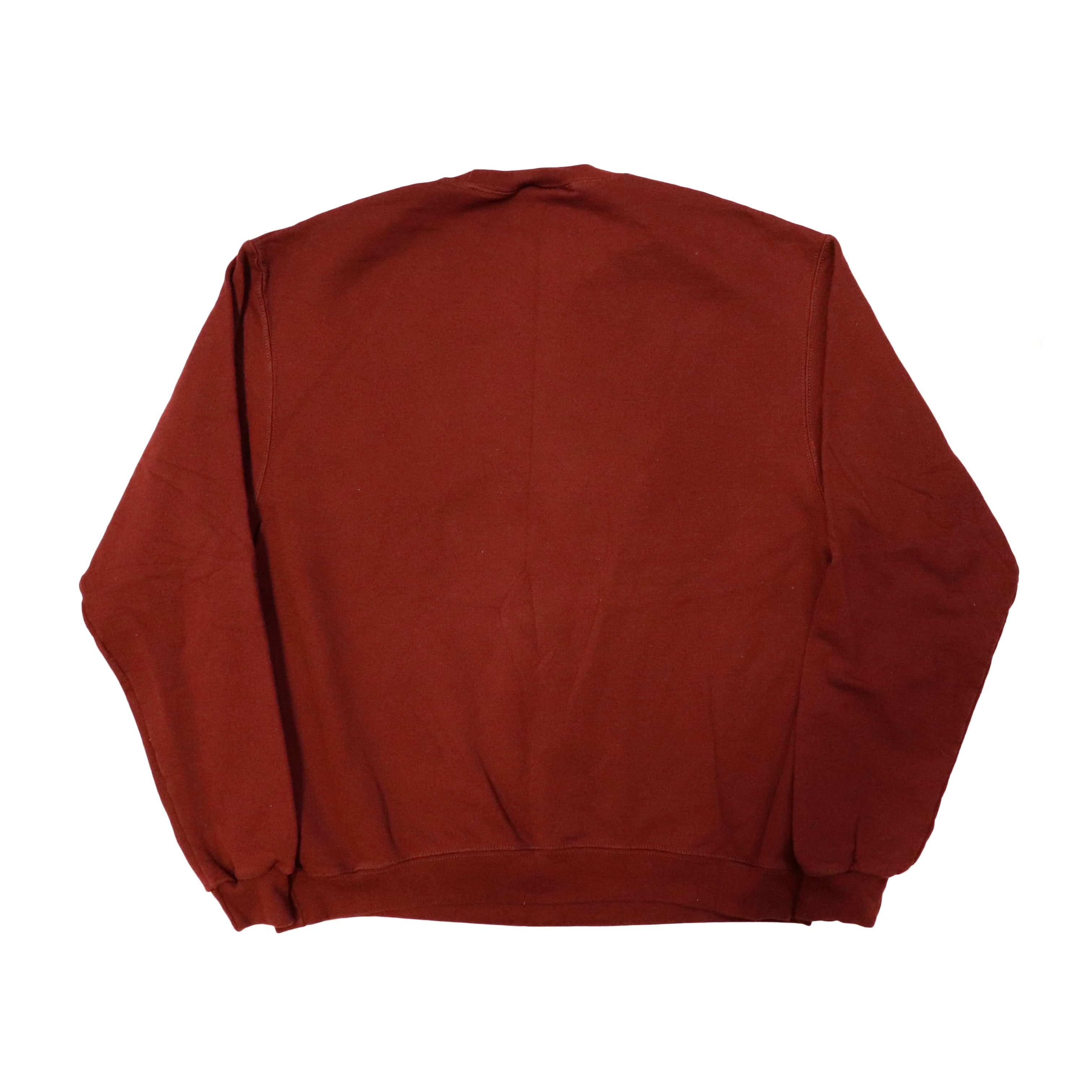 Vintage Harvard Champion Maroon Crewneck Sweatshirt Size N/A