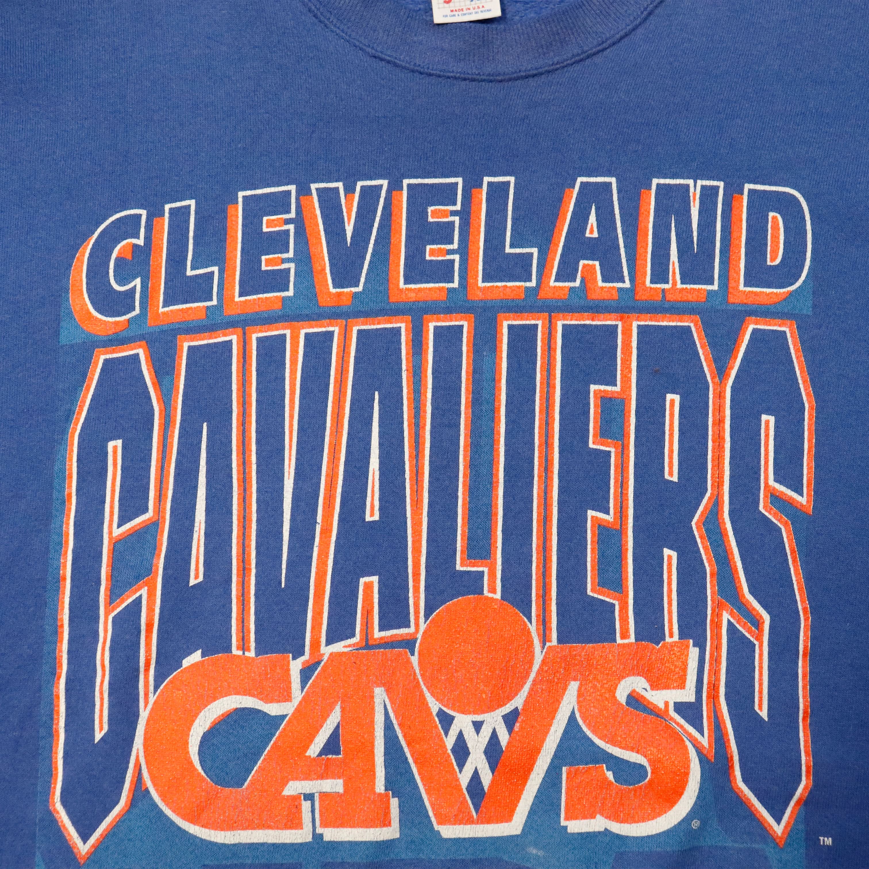 Vintage Jerzees Cleveland Cavaliers Graphic Sweatshirt Size XL