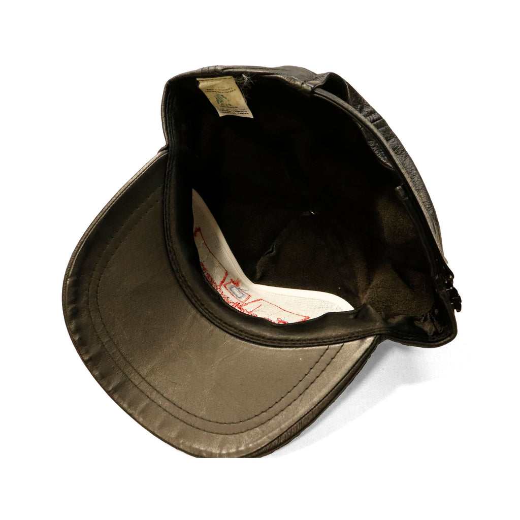 Vintage AJM Goodwrench Racing Leather Hat Size One Size