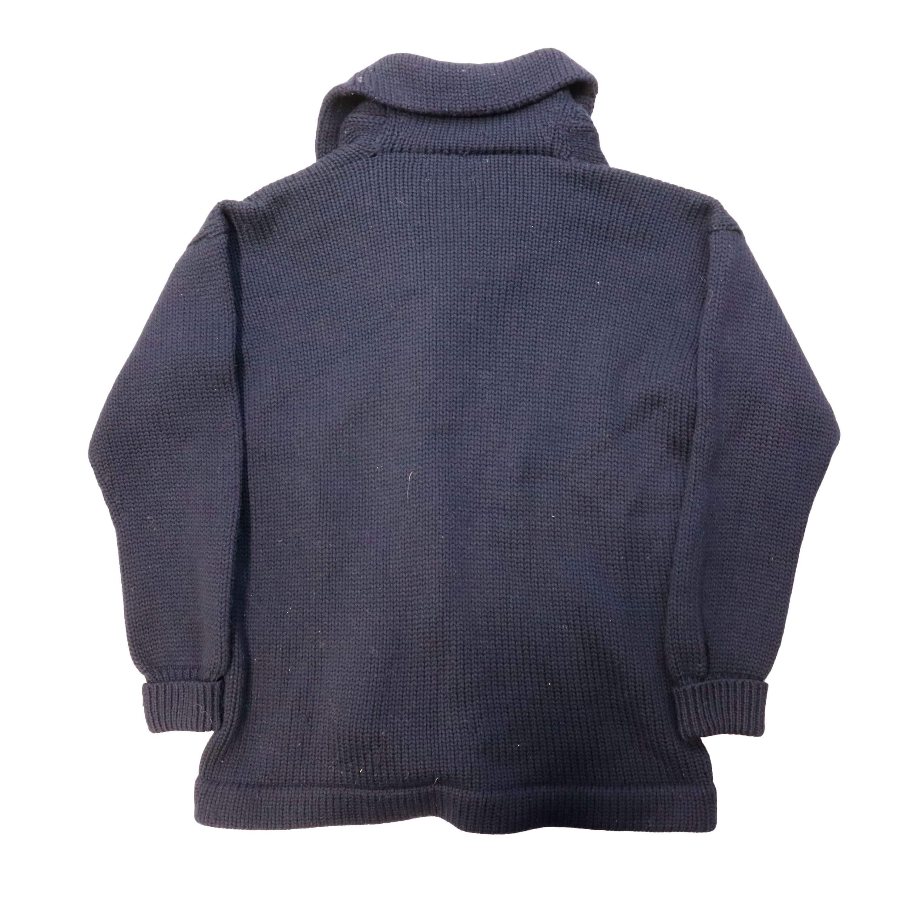 Vintage Polo by Ralph Lauren shawl collar wool cardigan