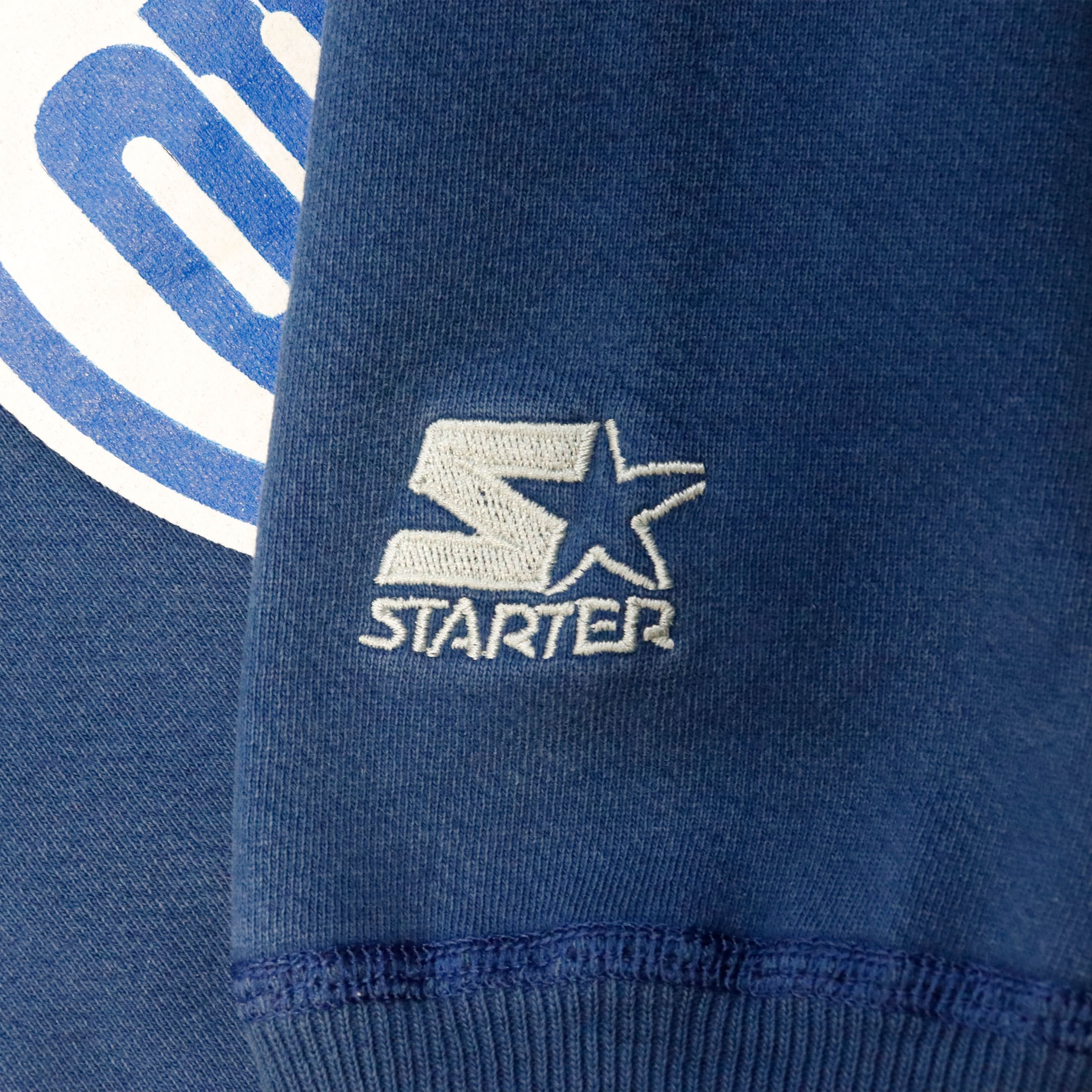 Vintage Starter Edmonton Oilers Logo Sweatshirt Size N/A