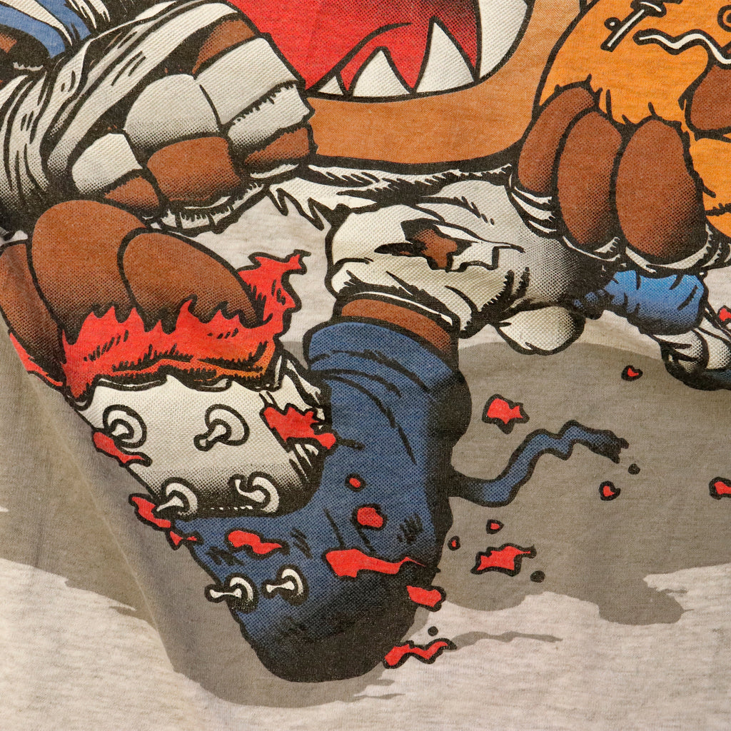 Vintage 1994 Taz football graphic T-Shirt Big Print
