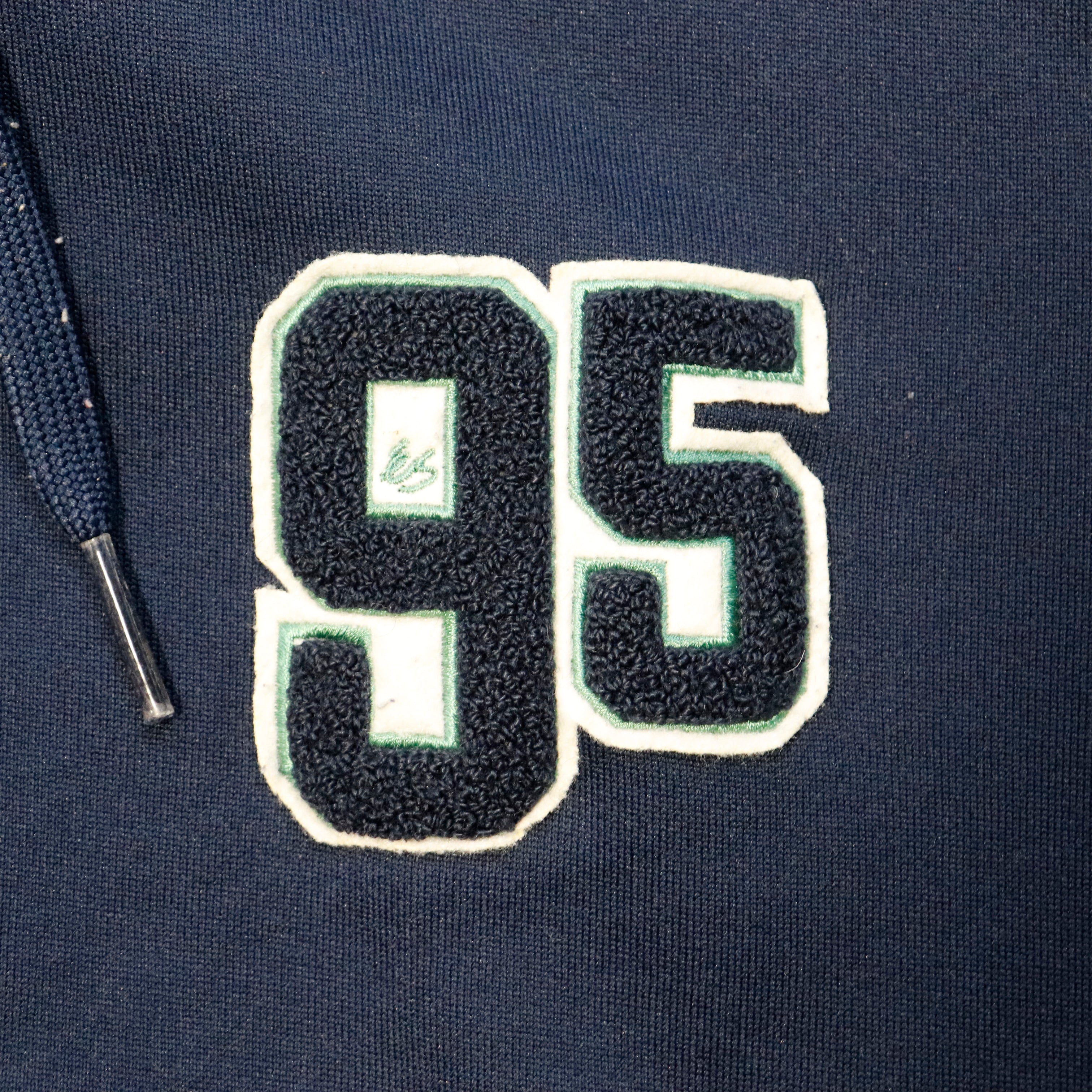 Vintage Es 95 Embroidered 95 Zip-Up Hoodie Size M