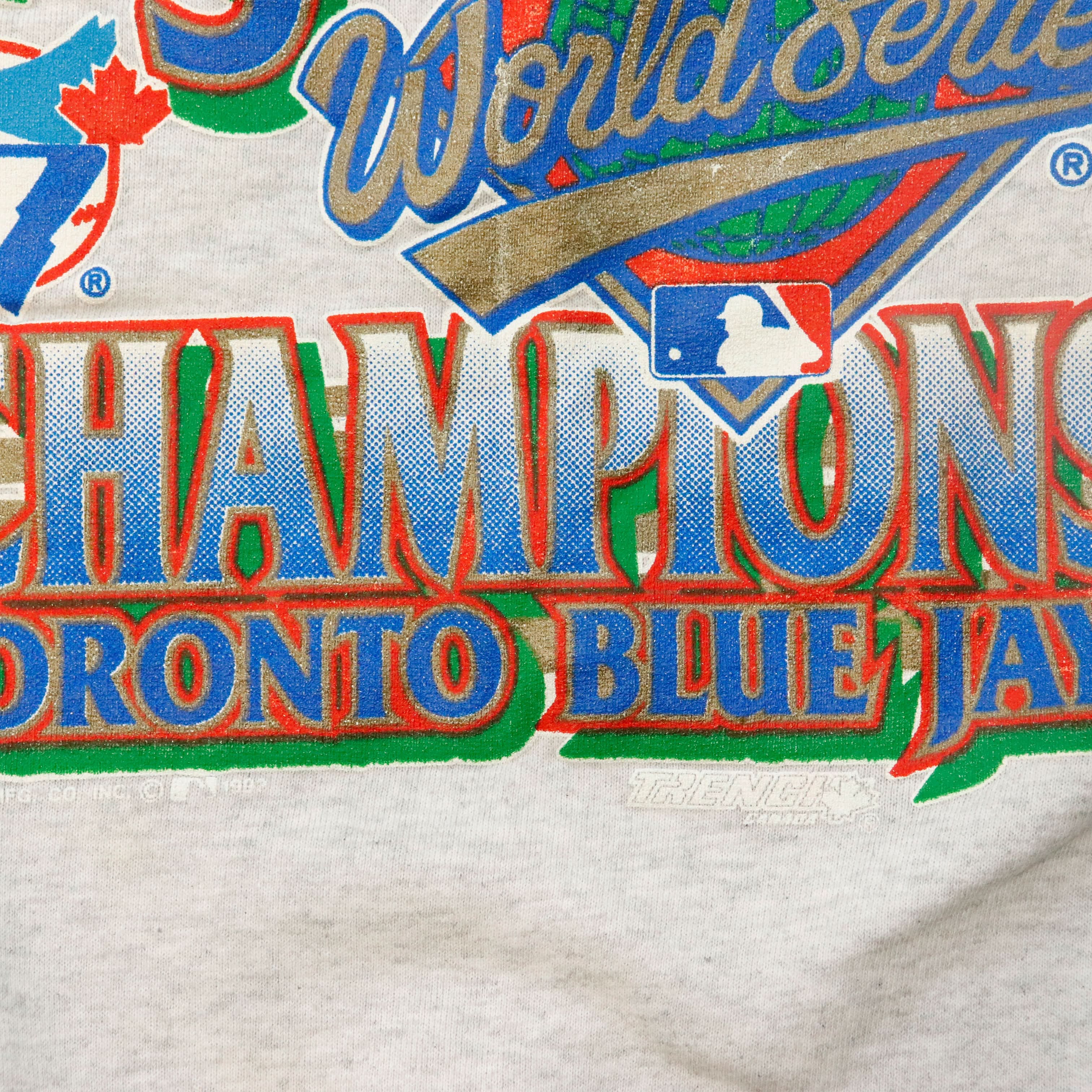 Vintage 1992 Toronto Blue Jays World Series Champions Crewneck Sweatshirt Size XL