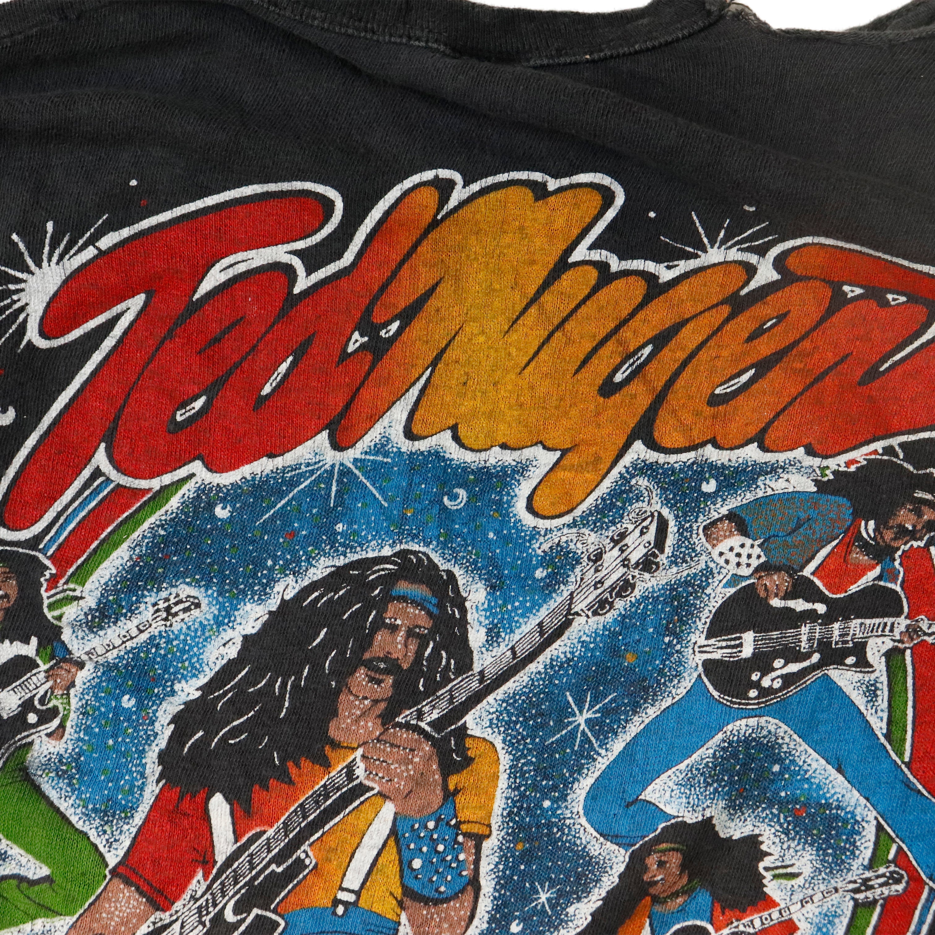 Vintage 80s Ted Nugent Legend Valley Jam Graphic T-Shirt Size M